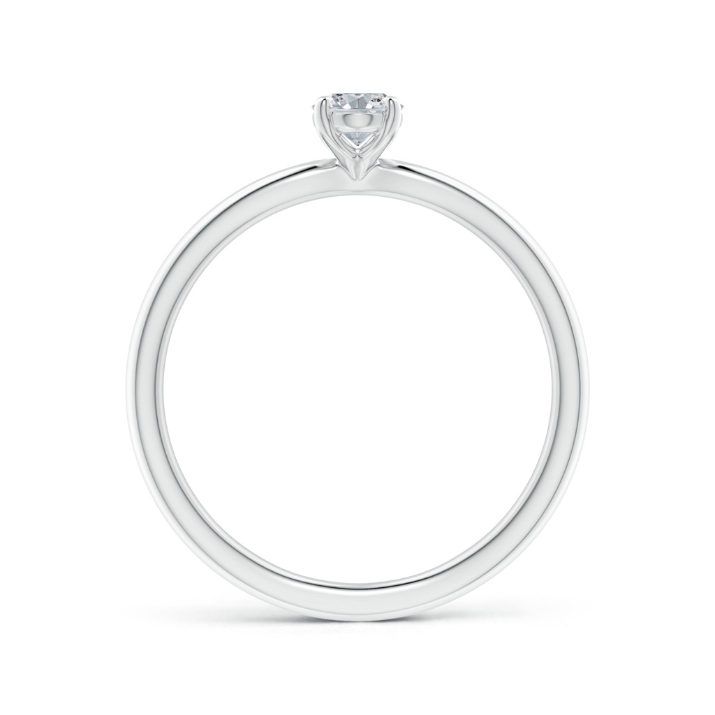 6x4mm HSI2 Solitaire Oval Diamond Engagement Ring in White Gold - side_1