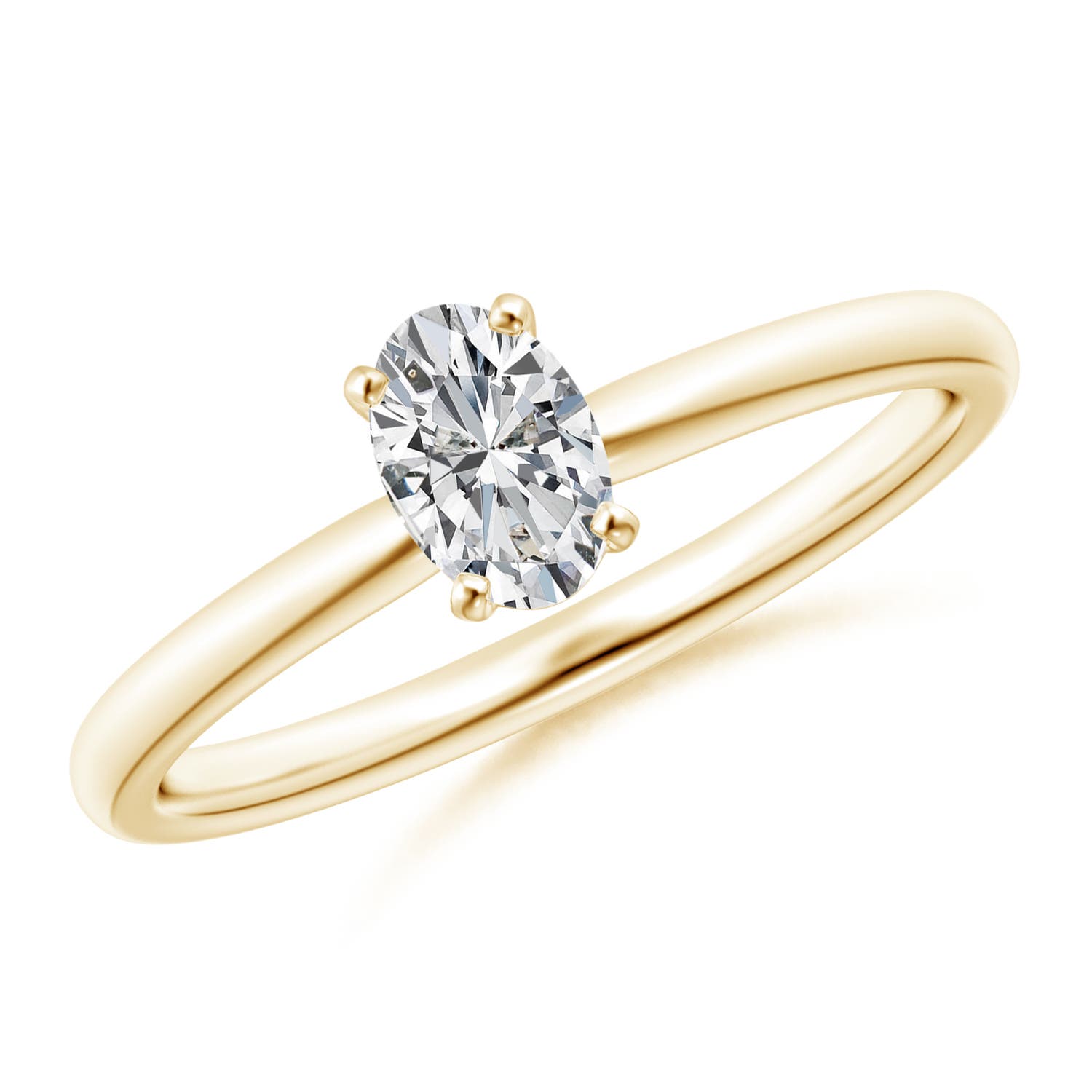 H, SI2 / 0.43 CT / 14 KT Yellow Gold