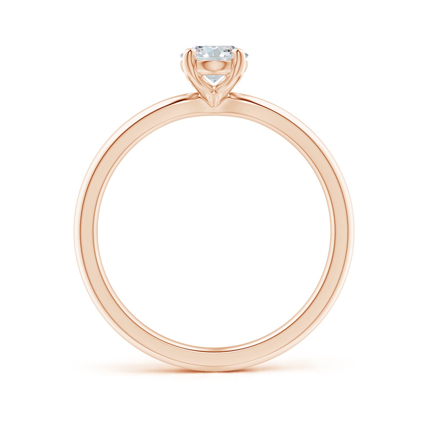 G, VS2 / 0.76 CT / 14 KT Rose Gold