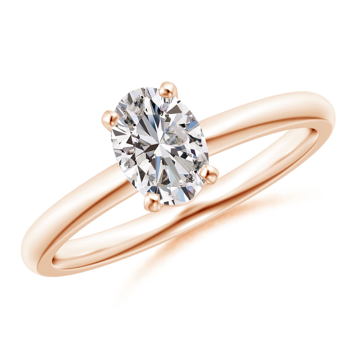 I-J, I1-I2 / 0.76 CT / 14 KT Rose Gold