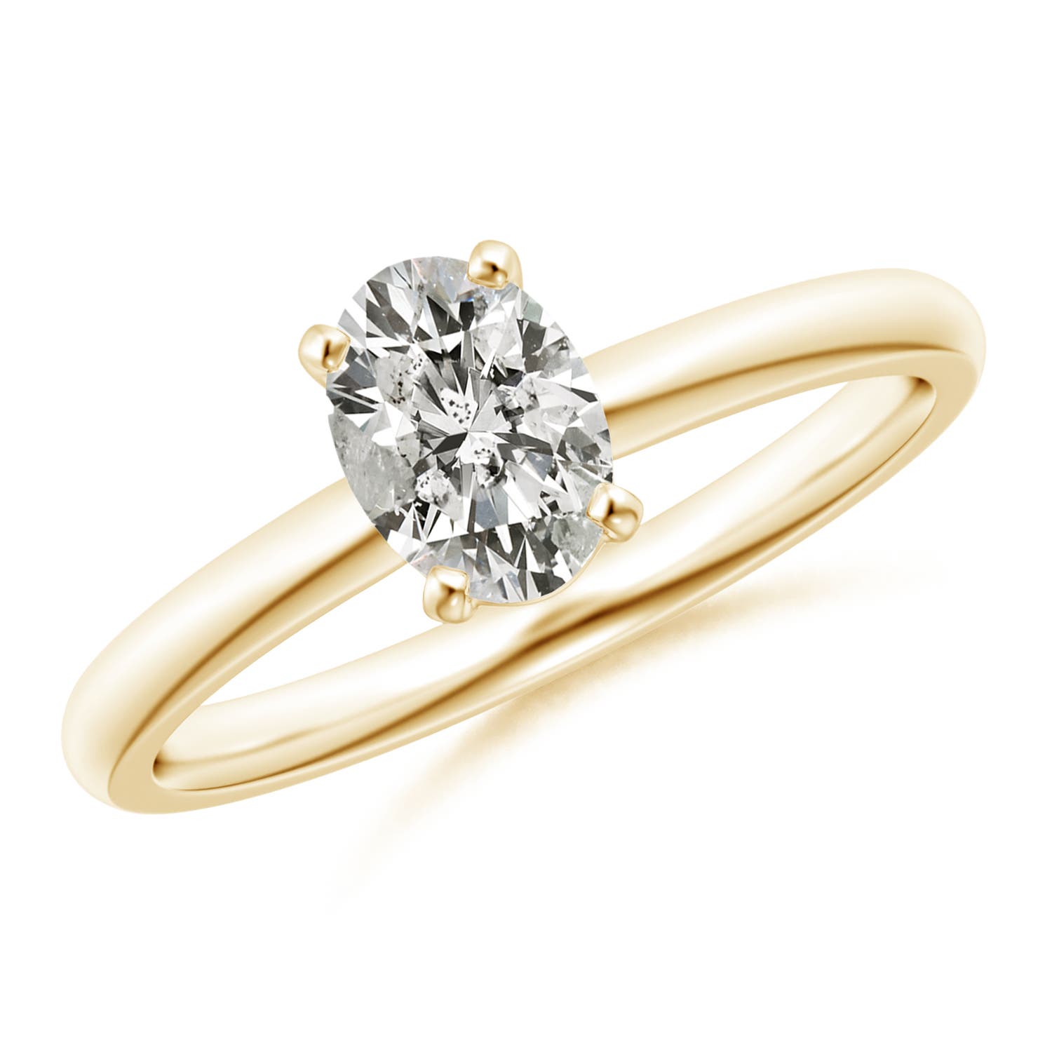 K, I3 / 0.76 CT / 14 KT Yellow Gold