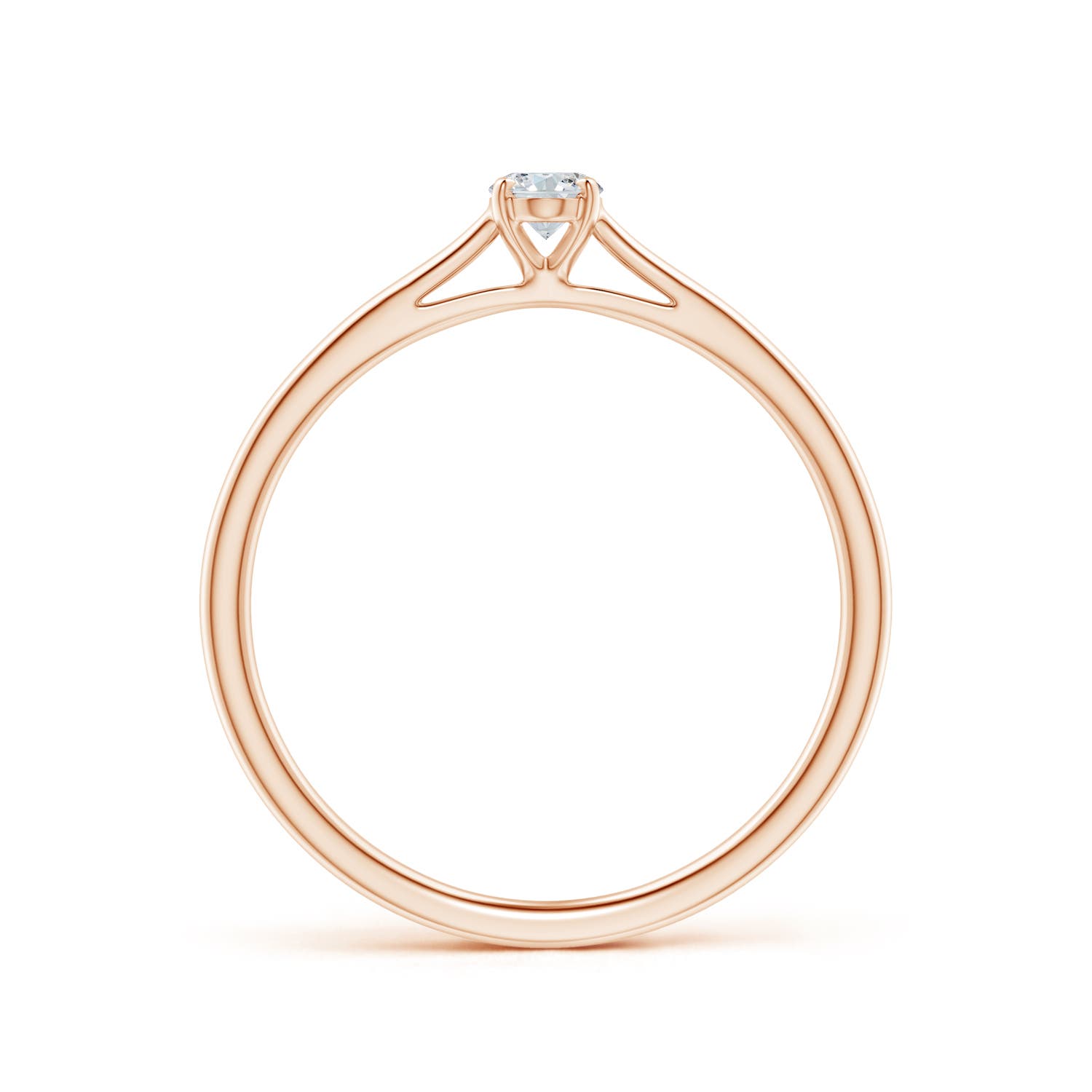 G, VS2 / 0.21 CT / 14 KT Rose Gold