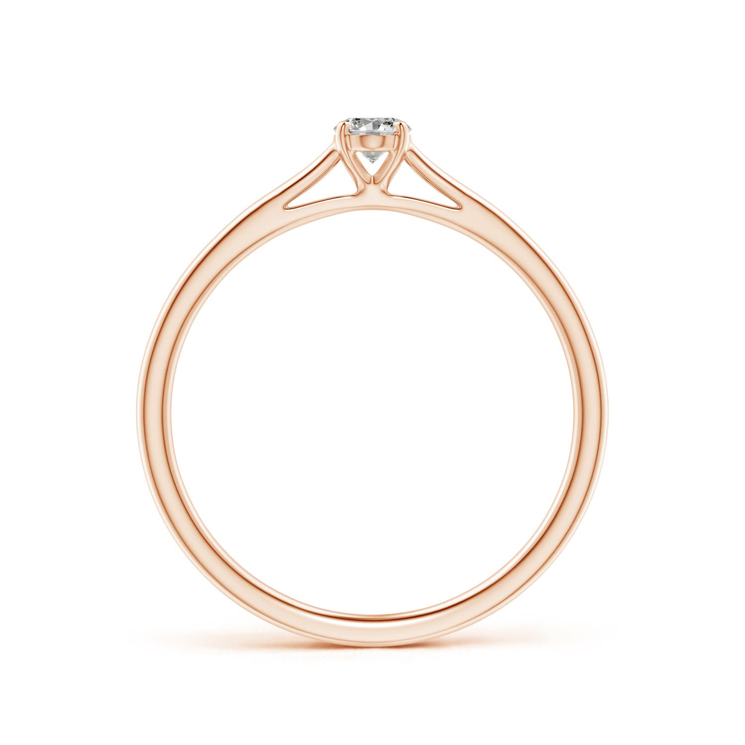 K, I3 / 0.21 CT / 14 KT Rose Gold