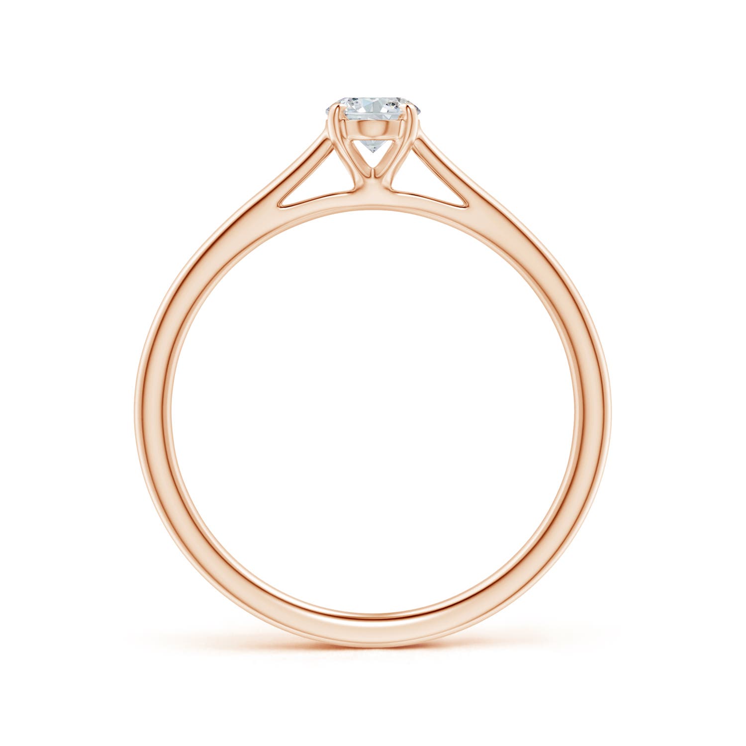 G, VS2 / 0.43 CT / 14 KT Rose Gold