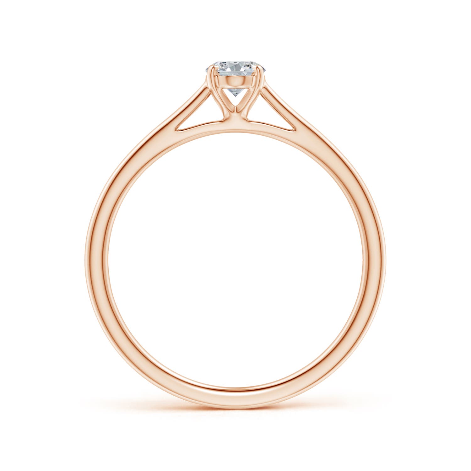 H, SI2 / 0.43 CT / 14 KT Rose Gold