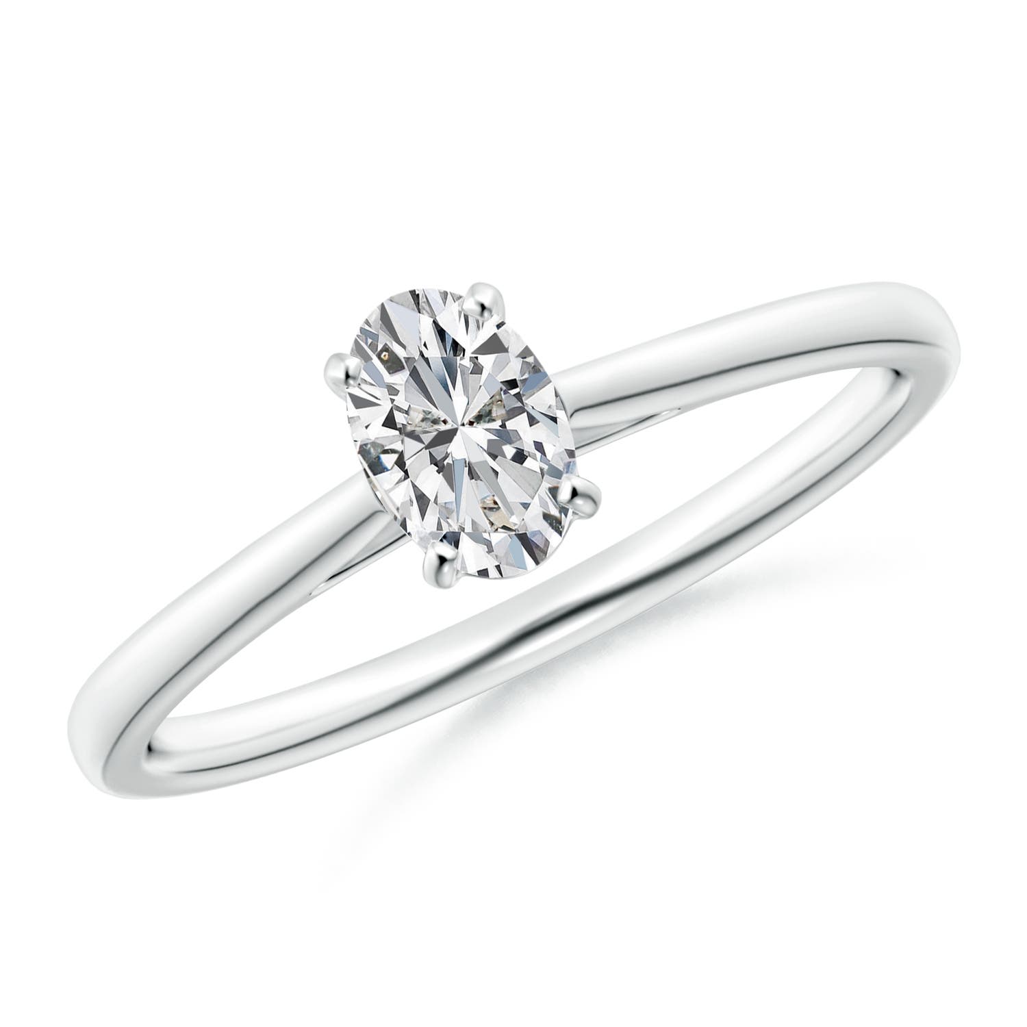 H, SI2 / 0.43 CT / 14 KT White Gold