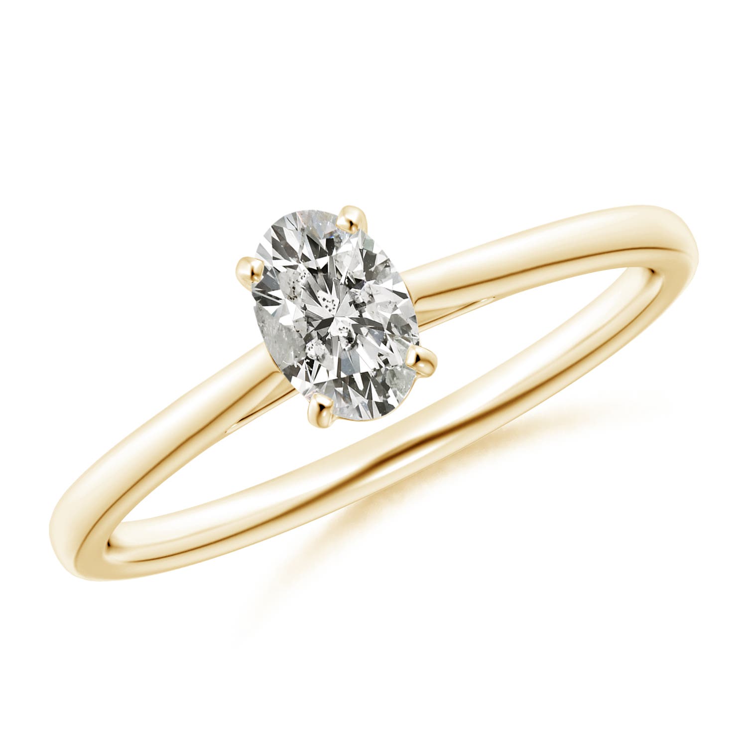 K, I3 / 0.43 CT / 14 KT Yellow Gold