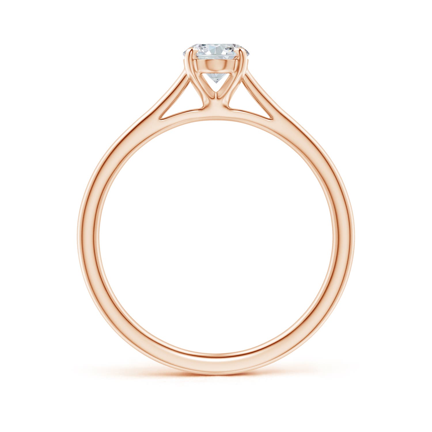 G, VS2 / 0.76 CT / 14 KT Rose Gold