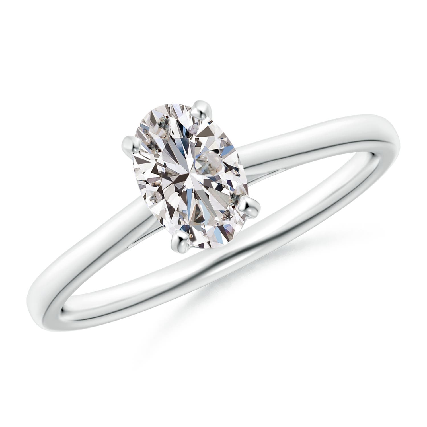 I-J, I1-I2 / 0.76 CT / 14 KT White Gold