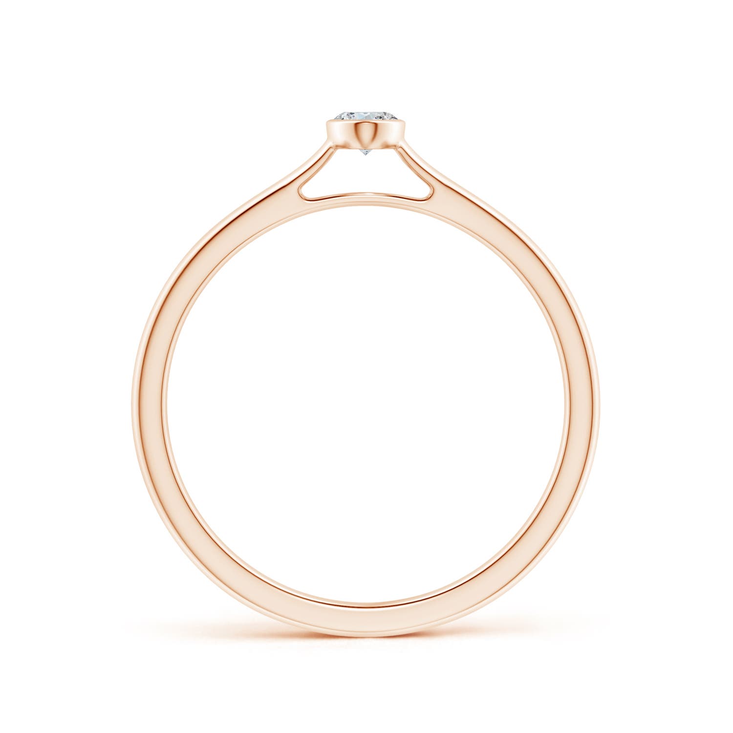 G, VS2 / 0.21 CT / 14 KT Rose Gold