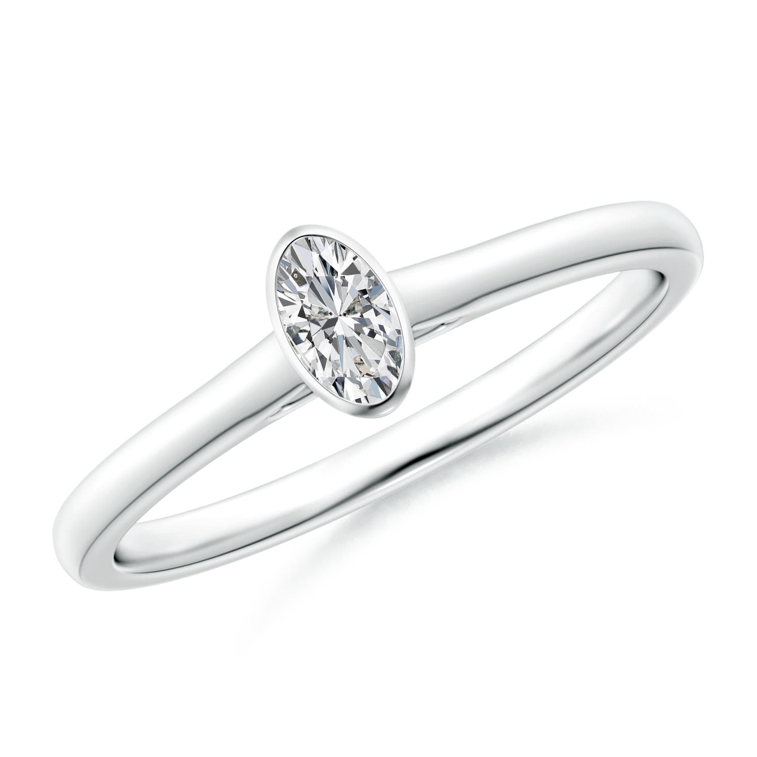 H, SI2 / 0.21 CT / 14 KT White Gold