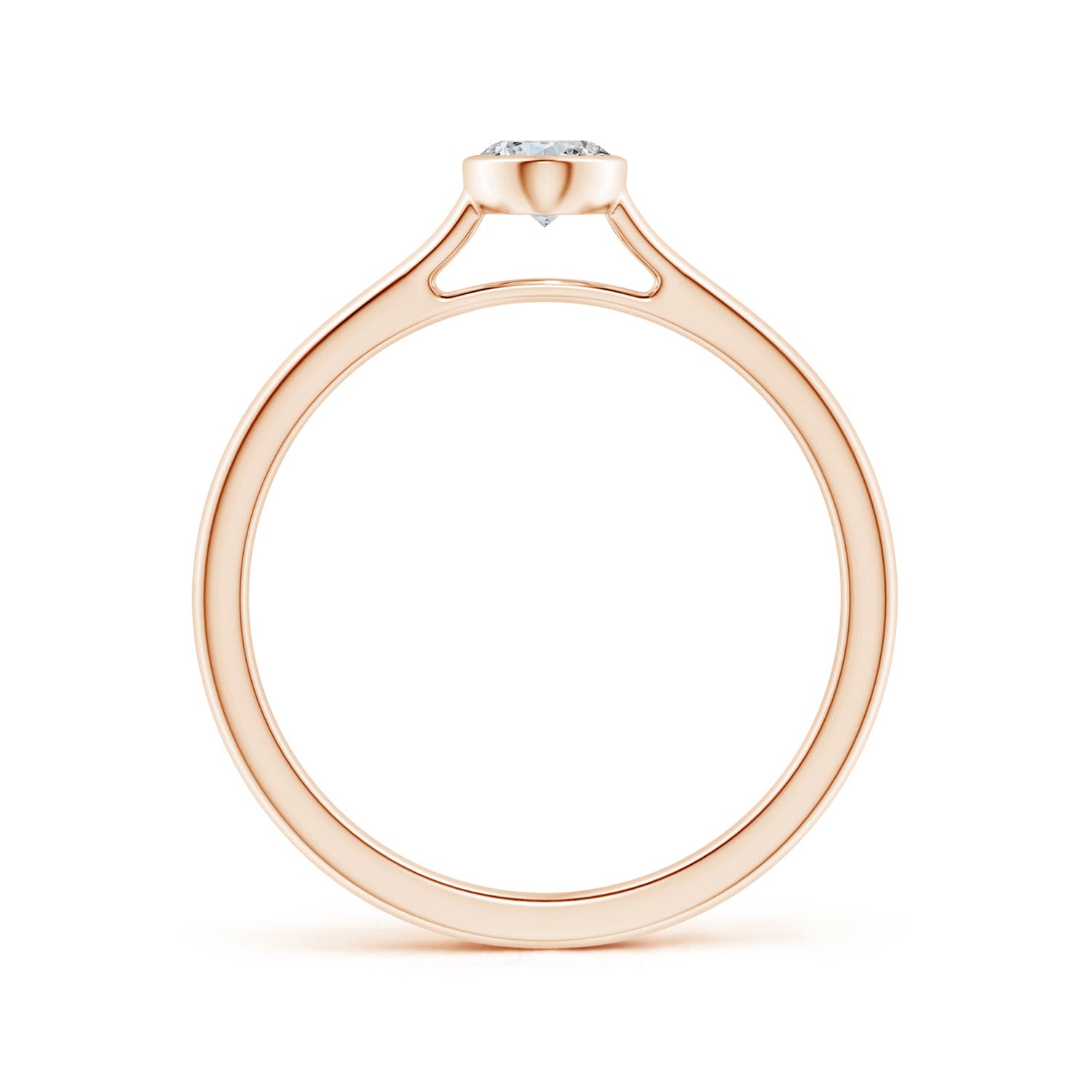 G, VS2 / 0.43 CT / 14 KT Rose Gold