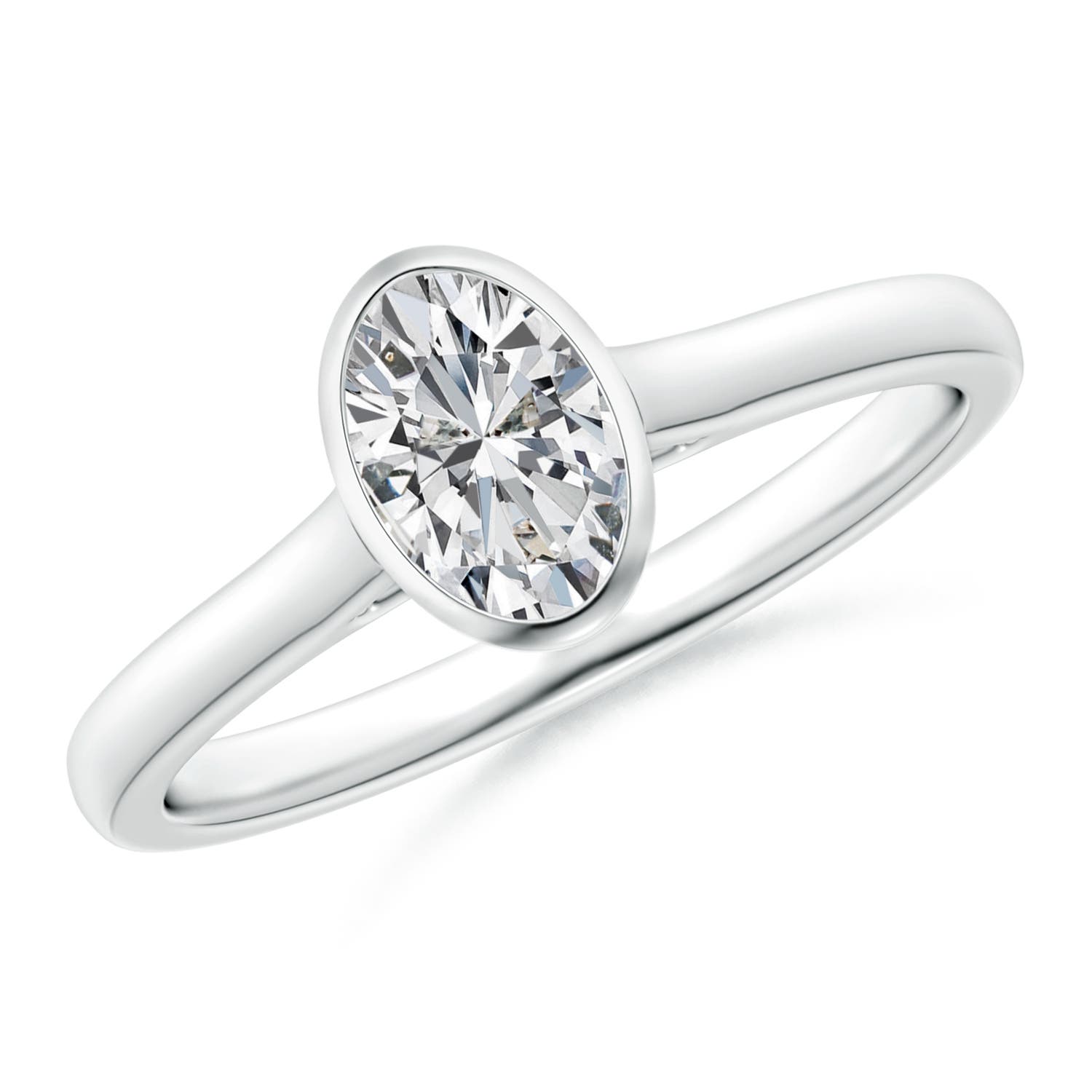 H, SI2 / 0.76 CT / 14 KT White Gold