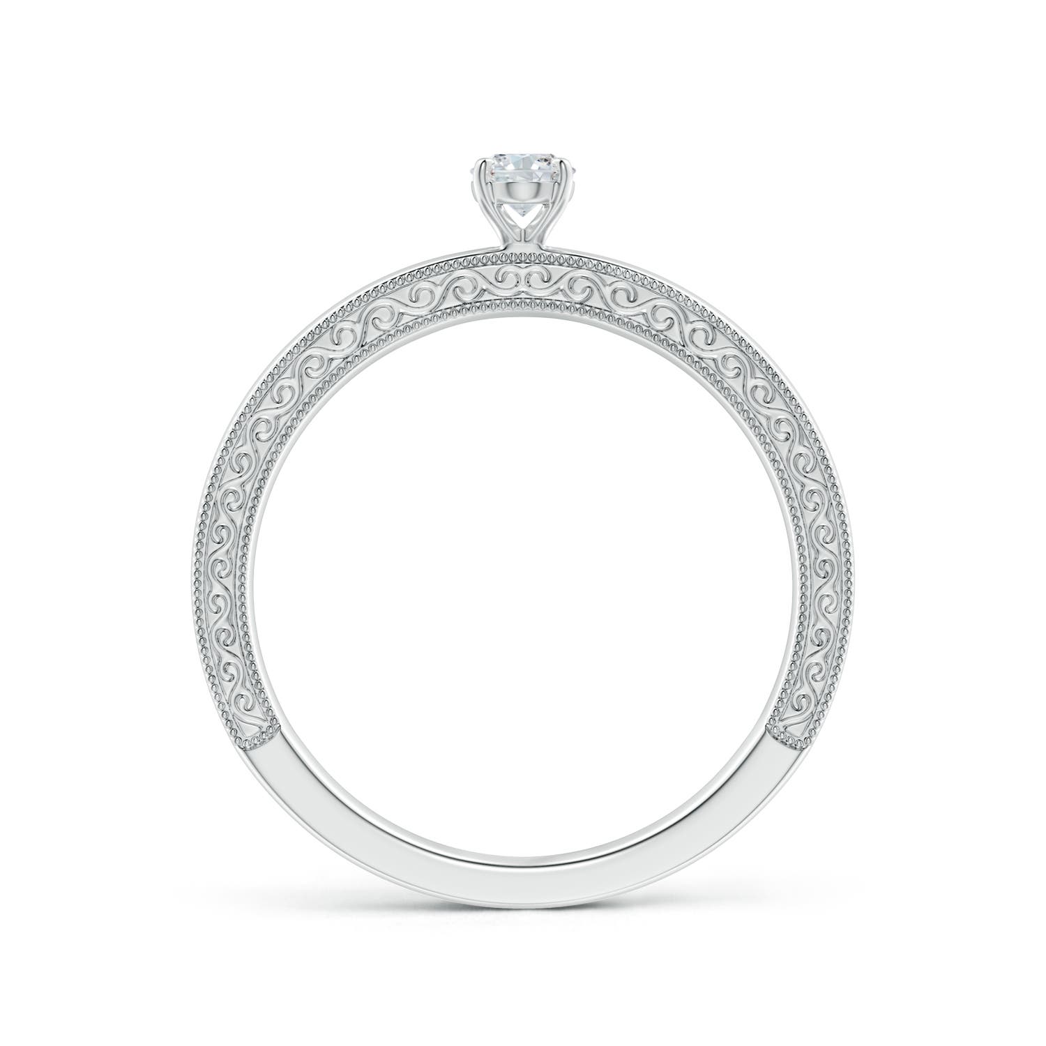 G, VS2 / 0.21 CT / 14 KT White Gold