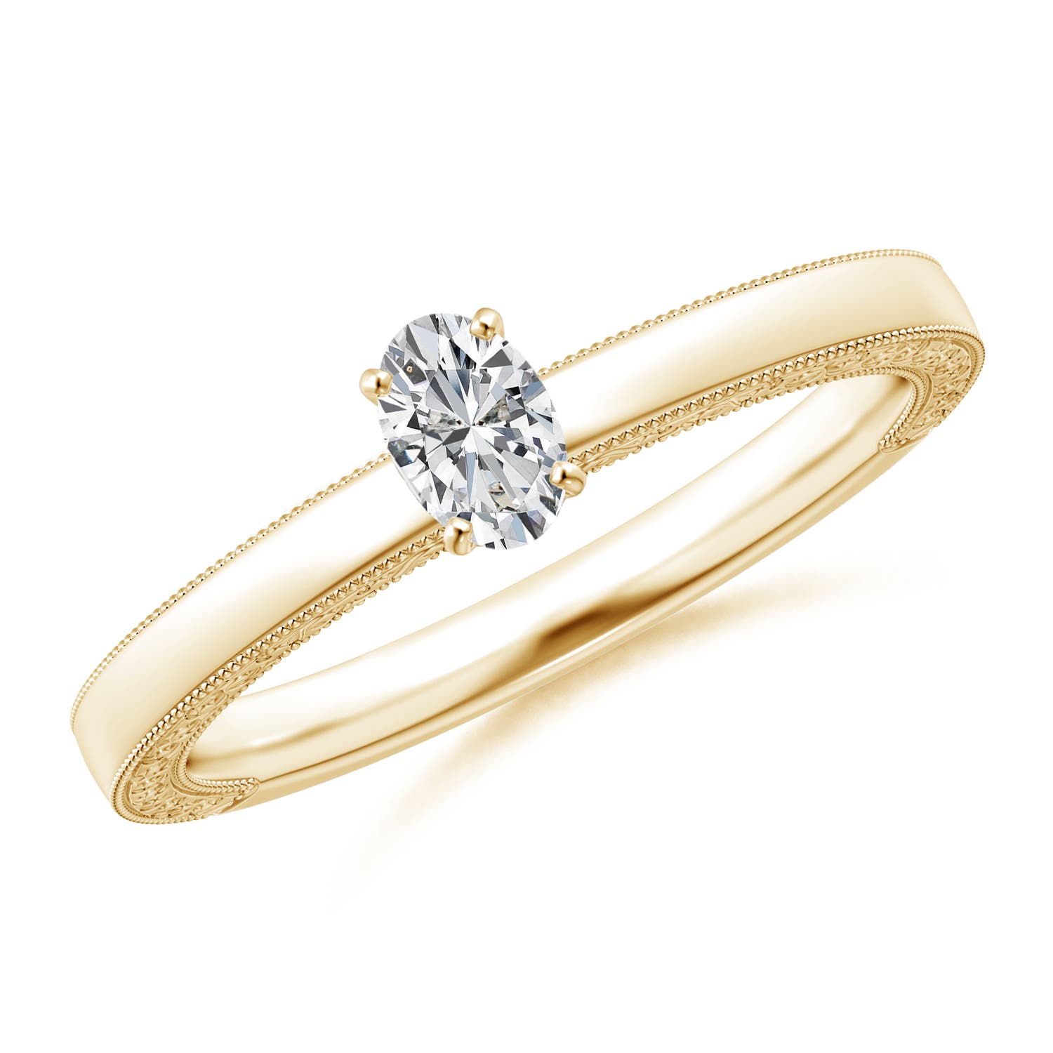 H, SI2 / 0.21 CT / 14 KT Yellow Gold