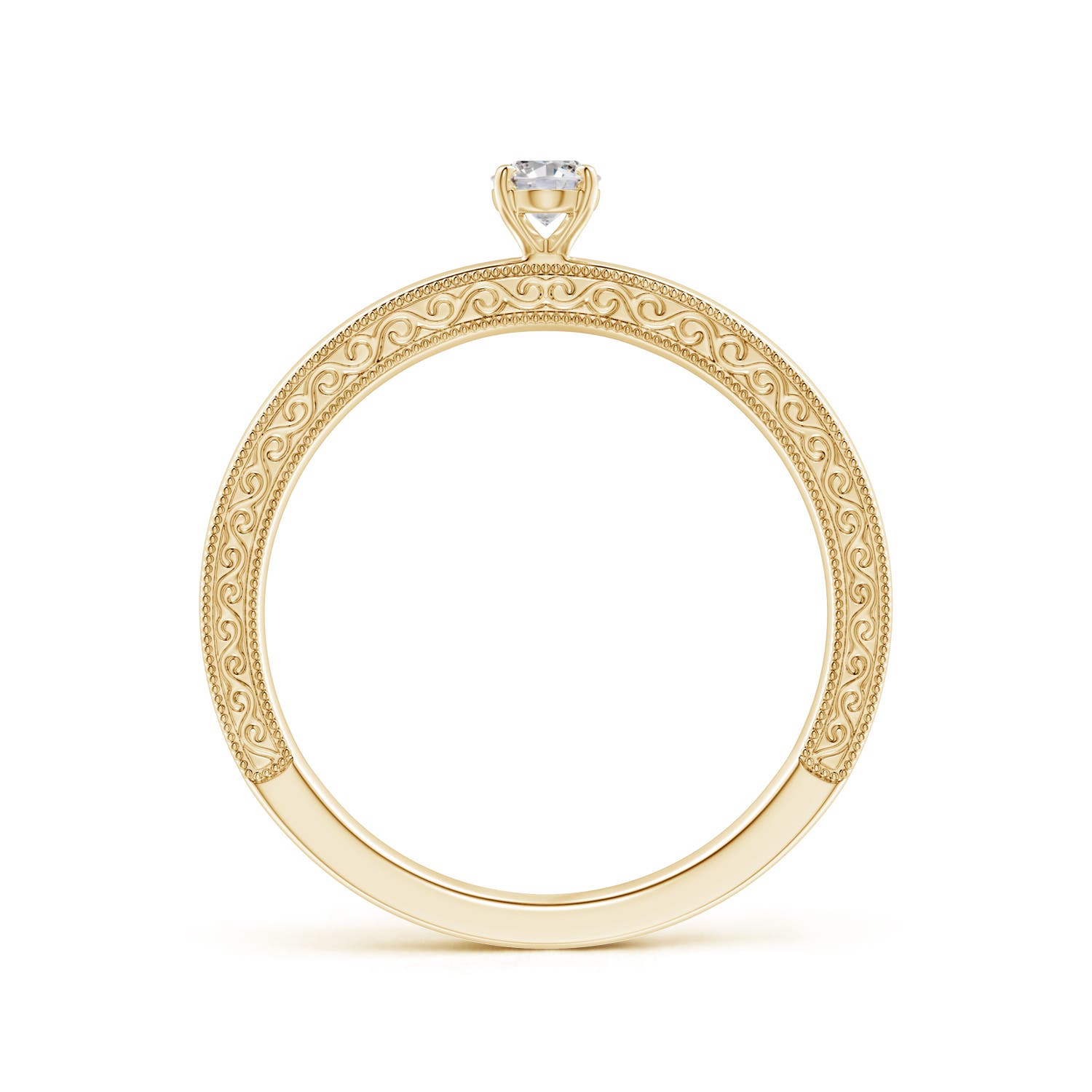 I-J, I1-I2 / 0.21 CT / 14 KT Yellow Gold