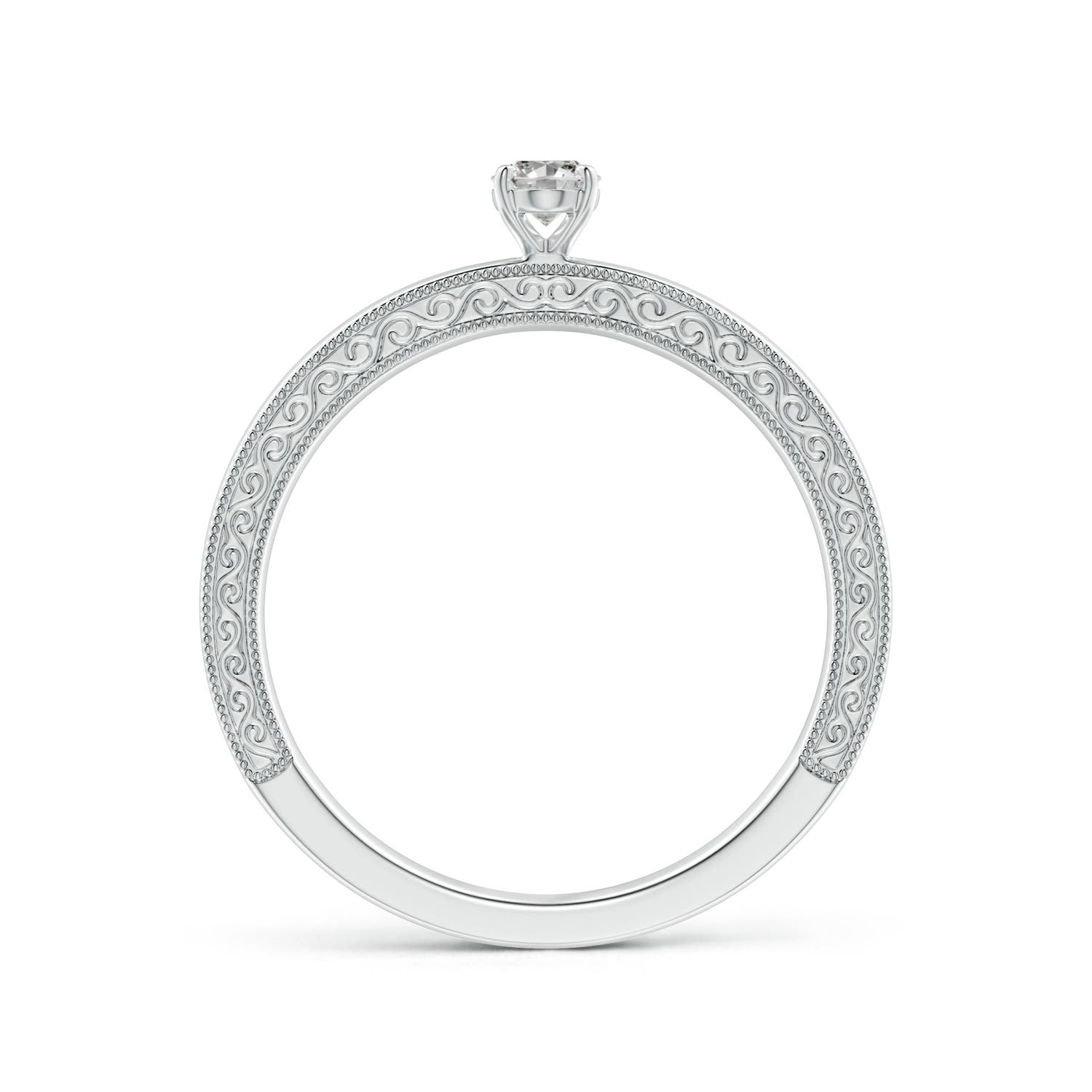 K, I3 / 0.21 CT / 14 KT White Gold