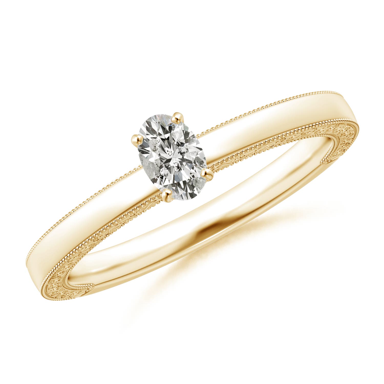 K, I3 / 0.21 CT / 14 KT Yellow Gold