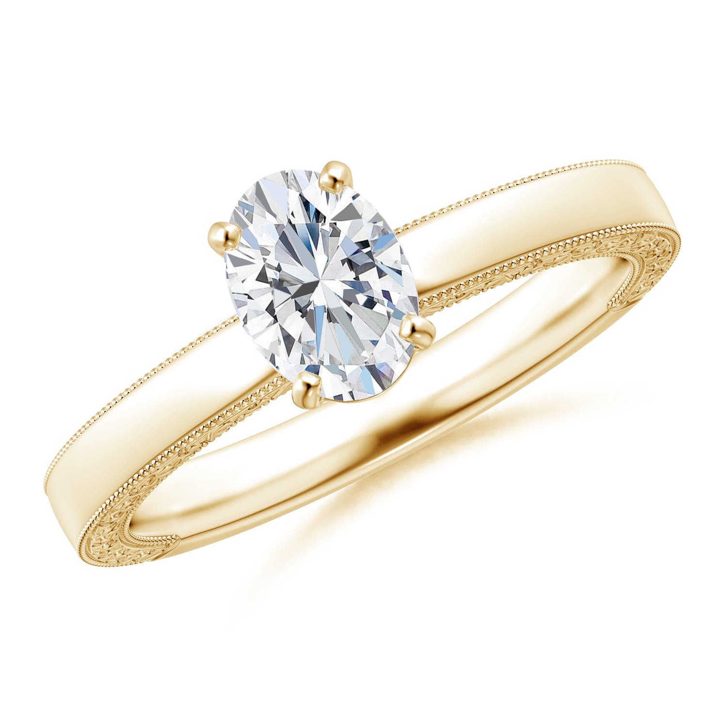 G, VS2 / 0.76 CT / 14 KT Yellow Gold