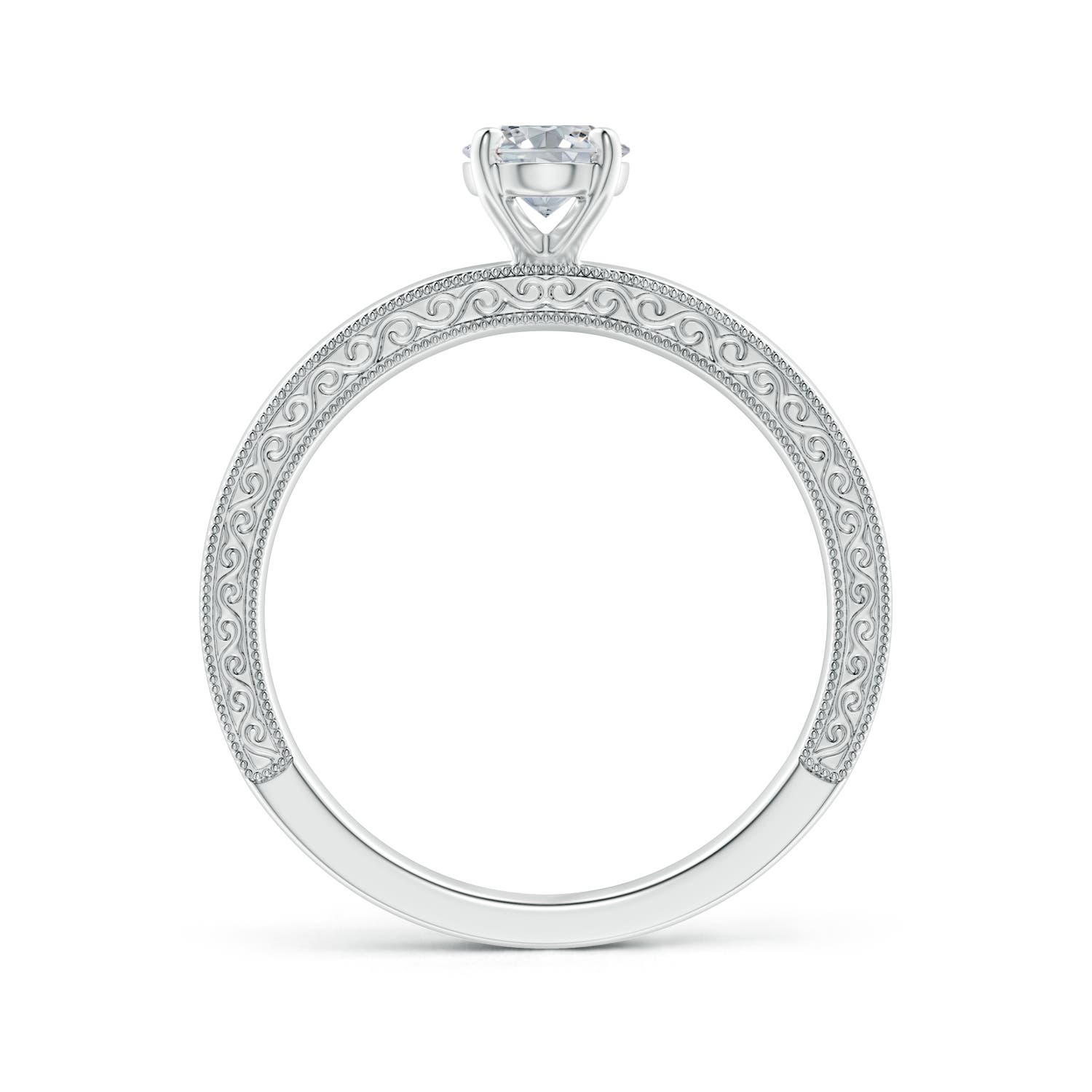 H, SI2 / 0.76 CT / 14 KT White Gold