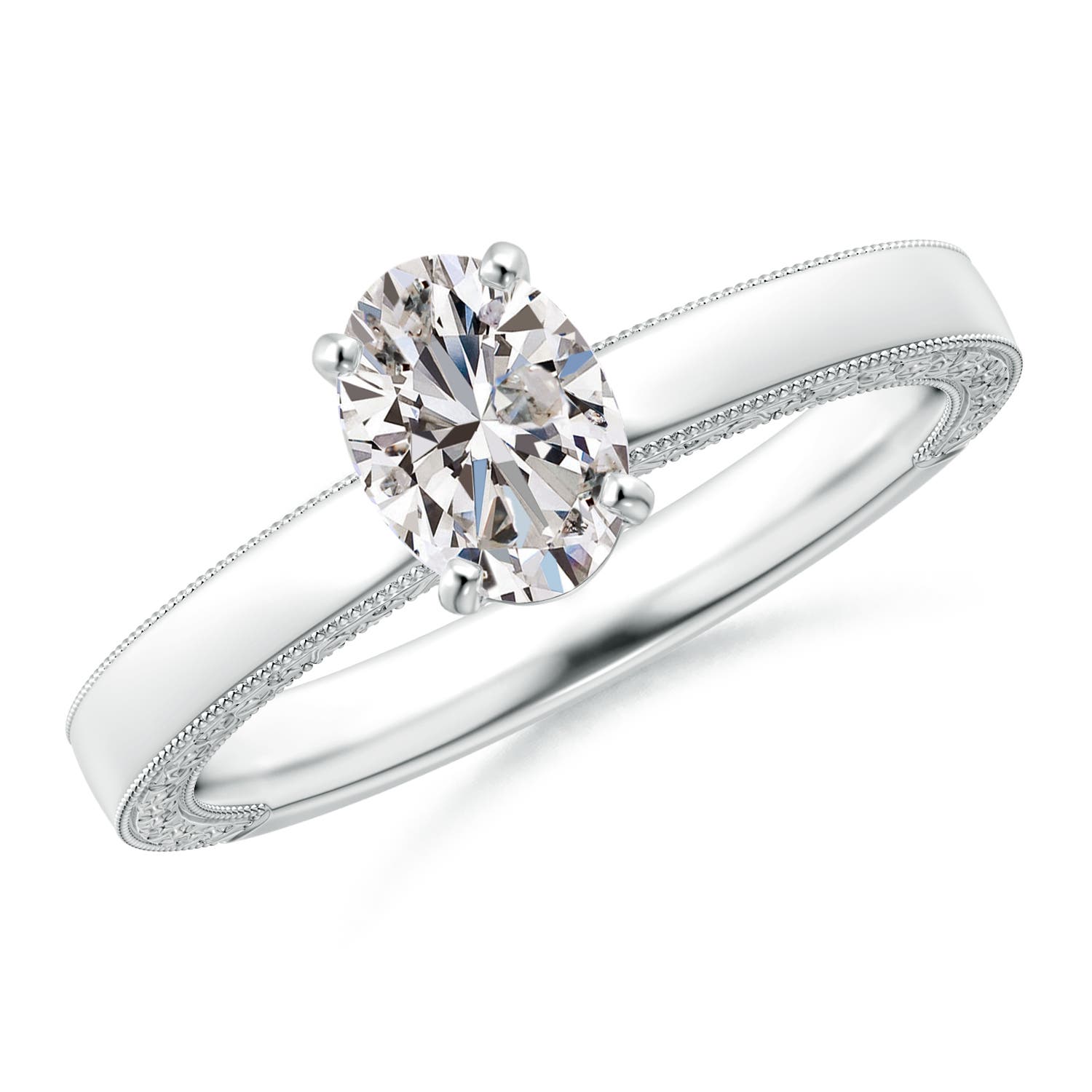 I-J, I1-I2 / 0.76 CT / 14 KT White Gold