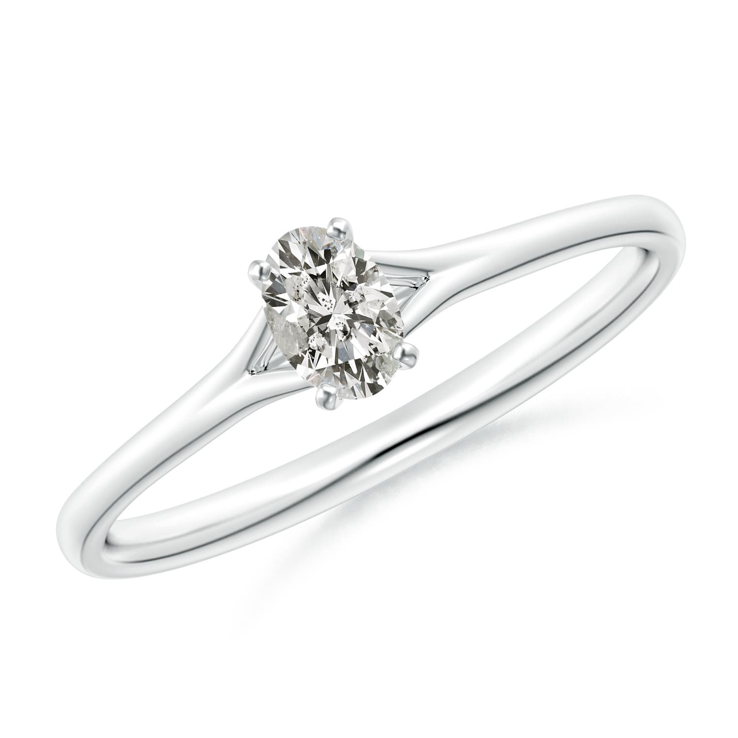 K, I3 / 0.21 CT / 14 KT White Gold