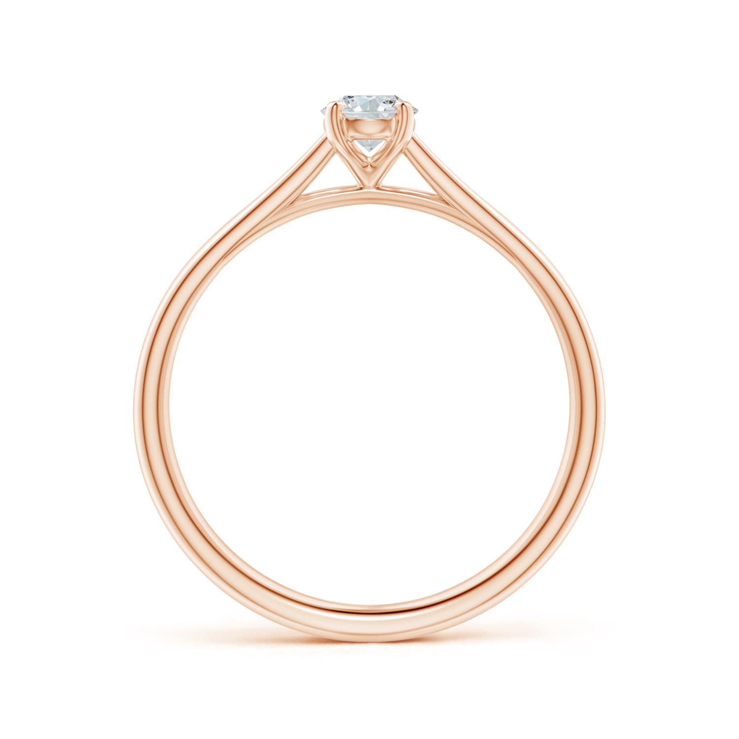 G, VS2 / 0.43 CT / 14 KT Rose Gold