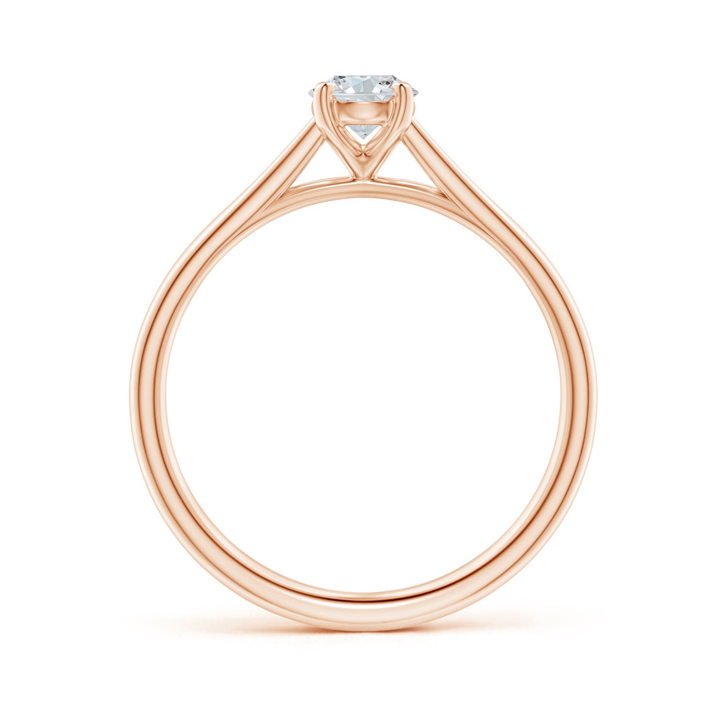 G, VS2 / 0.76 CT / 14 KT Rose Gold