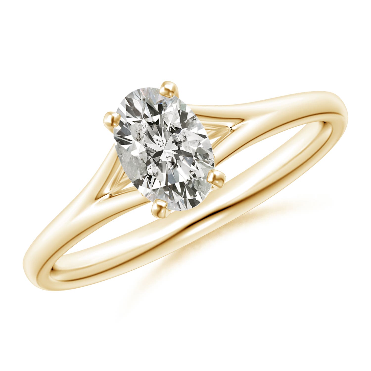 K, I3 / 0.76 CT / 14 KT Yellow Gold