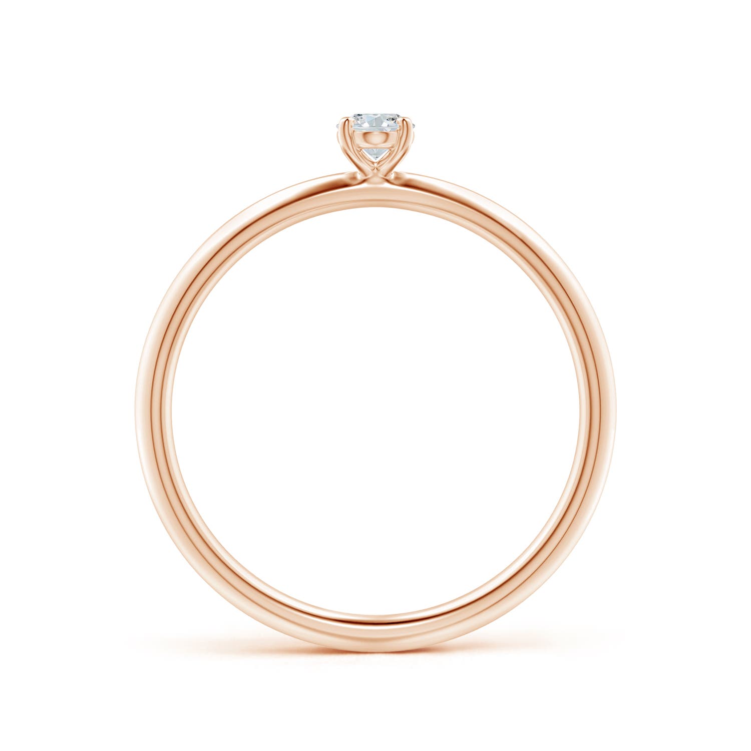 G, VS2 / 0.21 CT / 14 KT Rose Gold