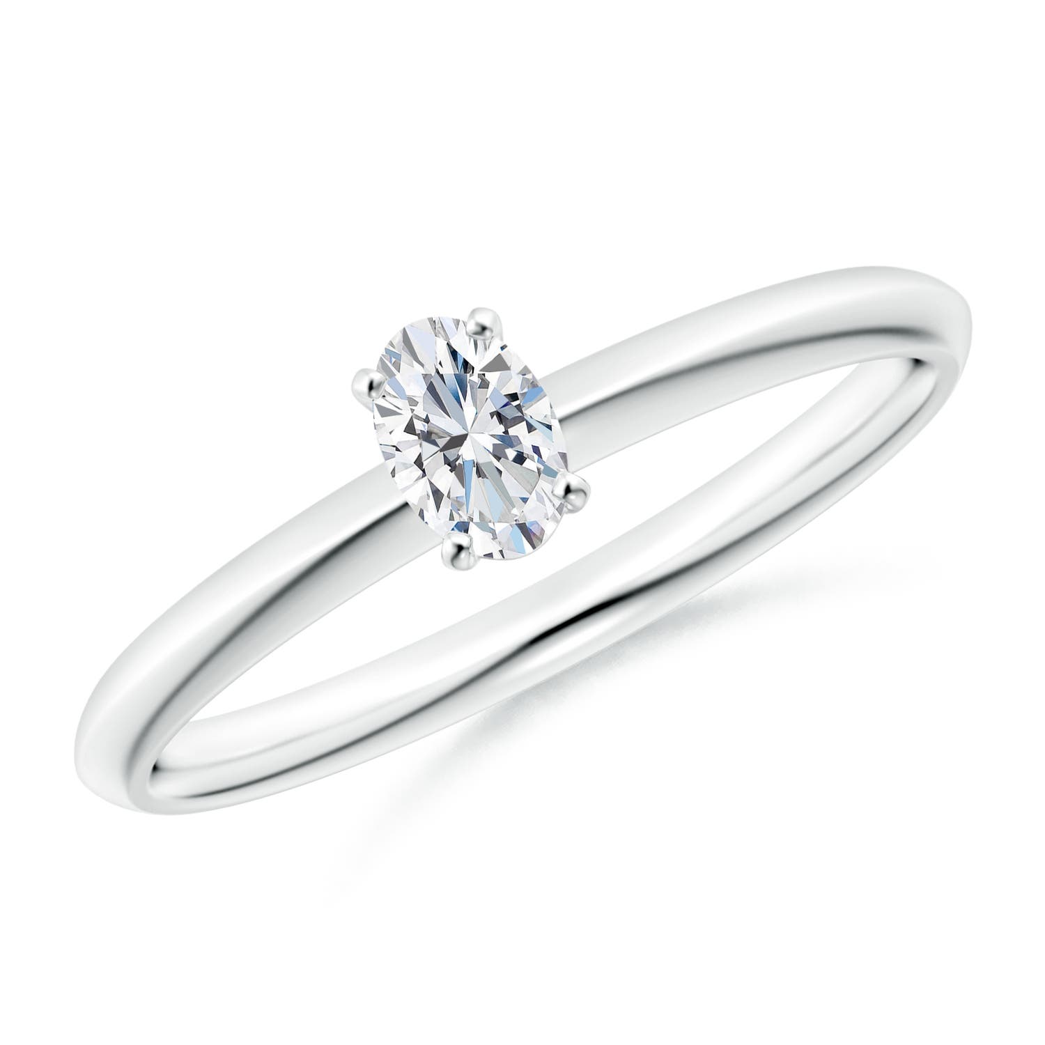 G, VS2 / 0.21 CT / 14 KT White Gold