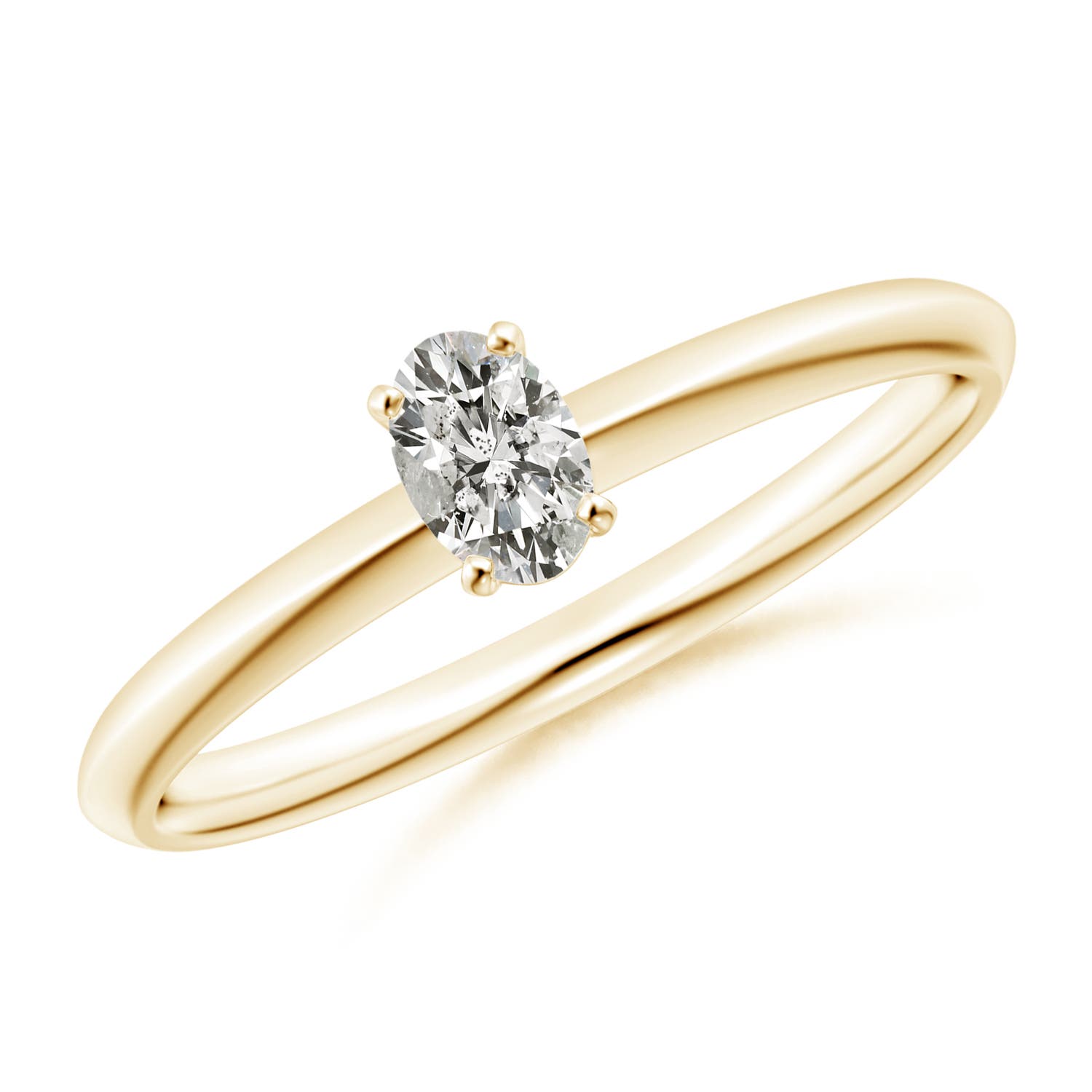 K, I3 / 0.21 CT / 14 KT Yellow Gold