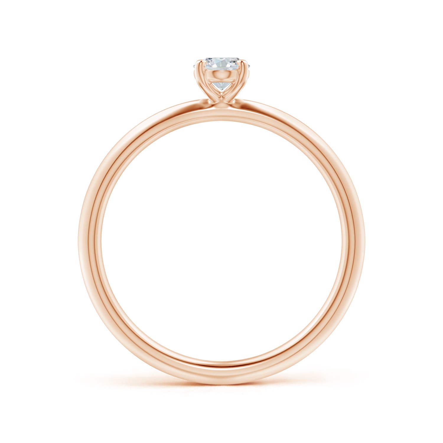 G, VS2 / 0.43 CT / 14 KT Rose Gold