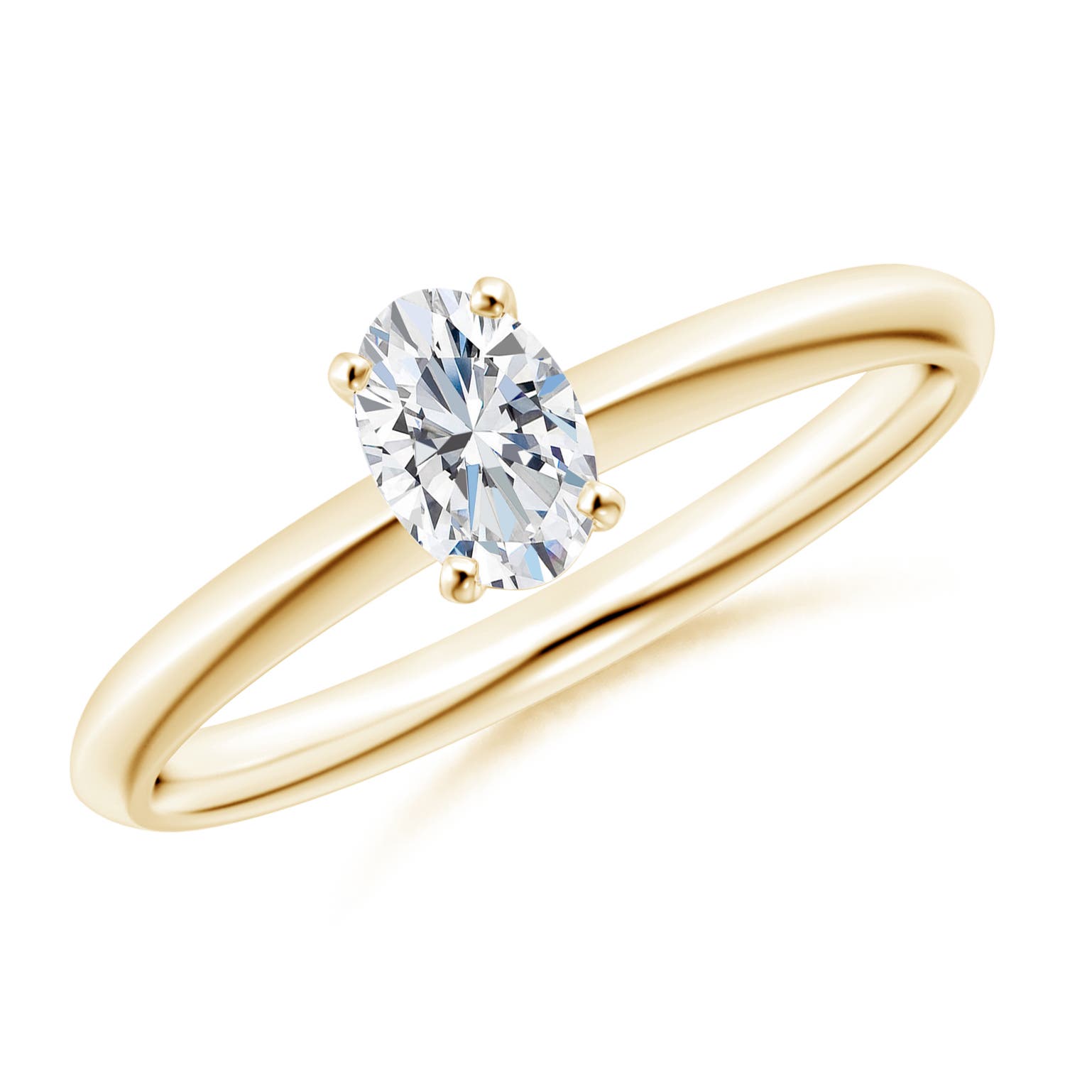 G, VS2 / 0.43 CT / 14 KT Yellow Gold