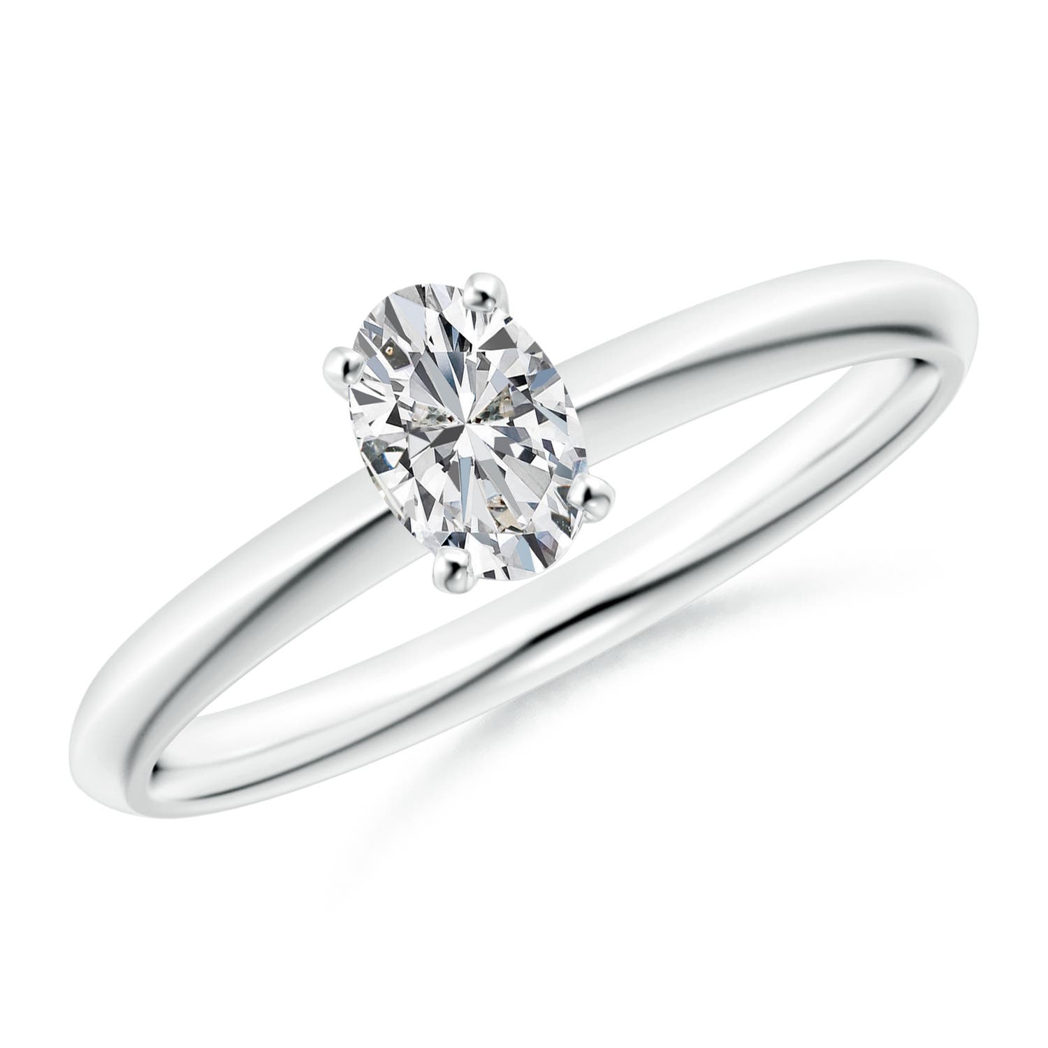 H, SI2 / 0.43 CT / 14 KT White Gold