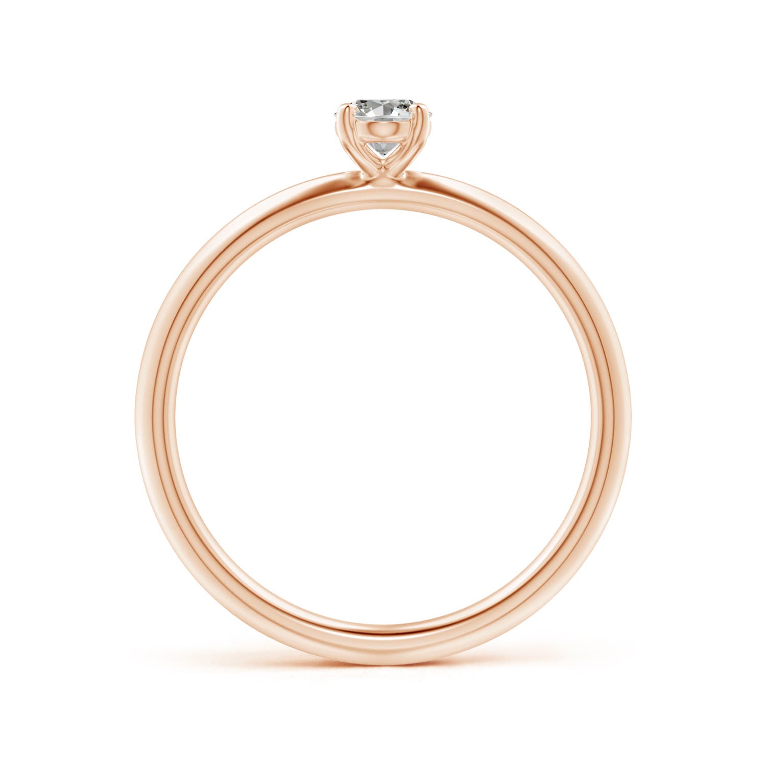 K, I3 / 0.43 CT / 14 KT Rose Gold