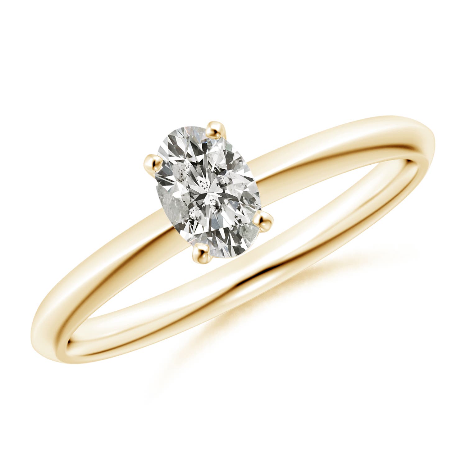 K, I3 / 0.43 CT / 14 KT Yellow Gold