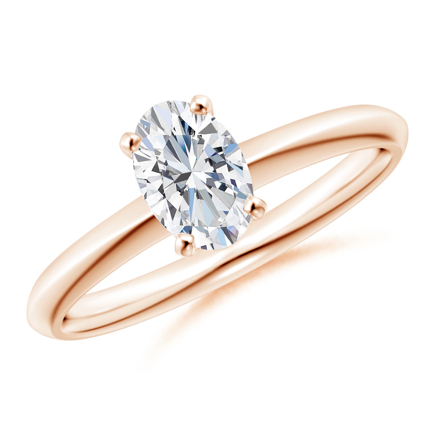 G, VS2 / 0.76 CT / 14 KT Rose Gold