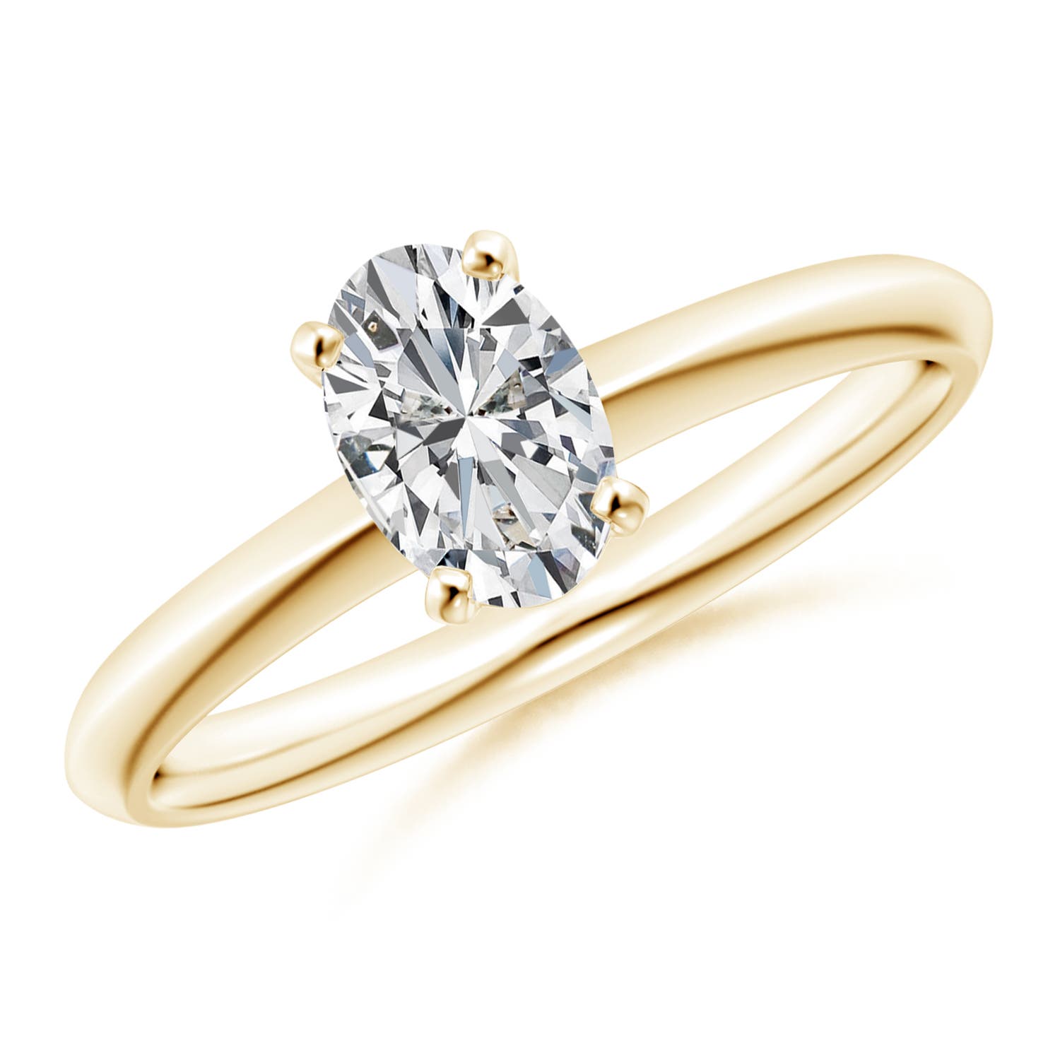 H, SI2 / 0.76 CT / 14 KT Yellow Gold