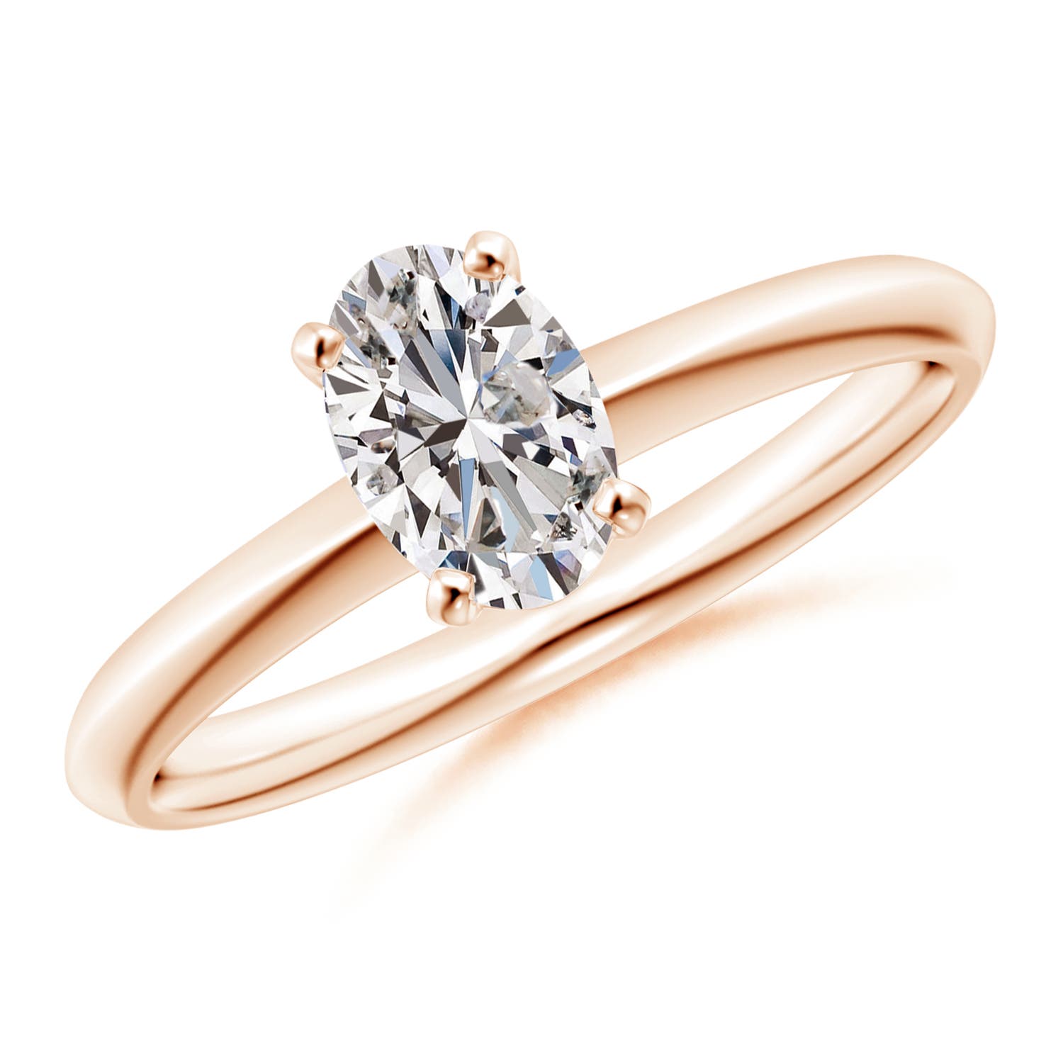 I-J, I1-I2 / 0.76 CT / 14 KT Rose Gold