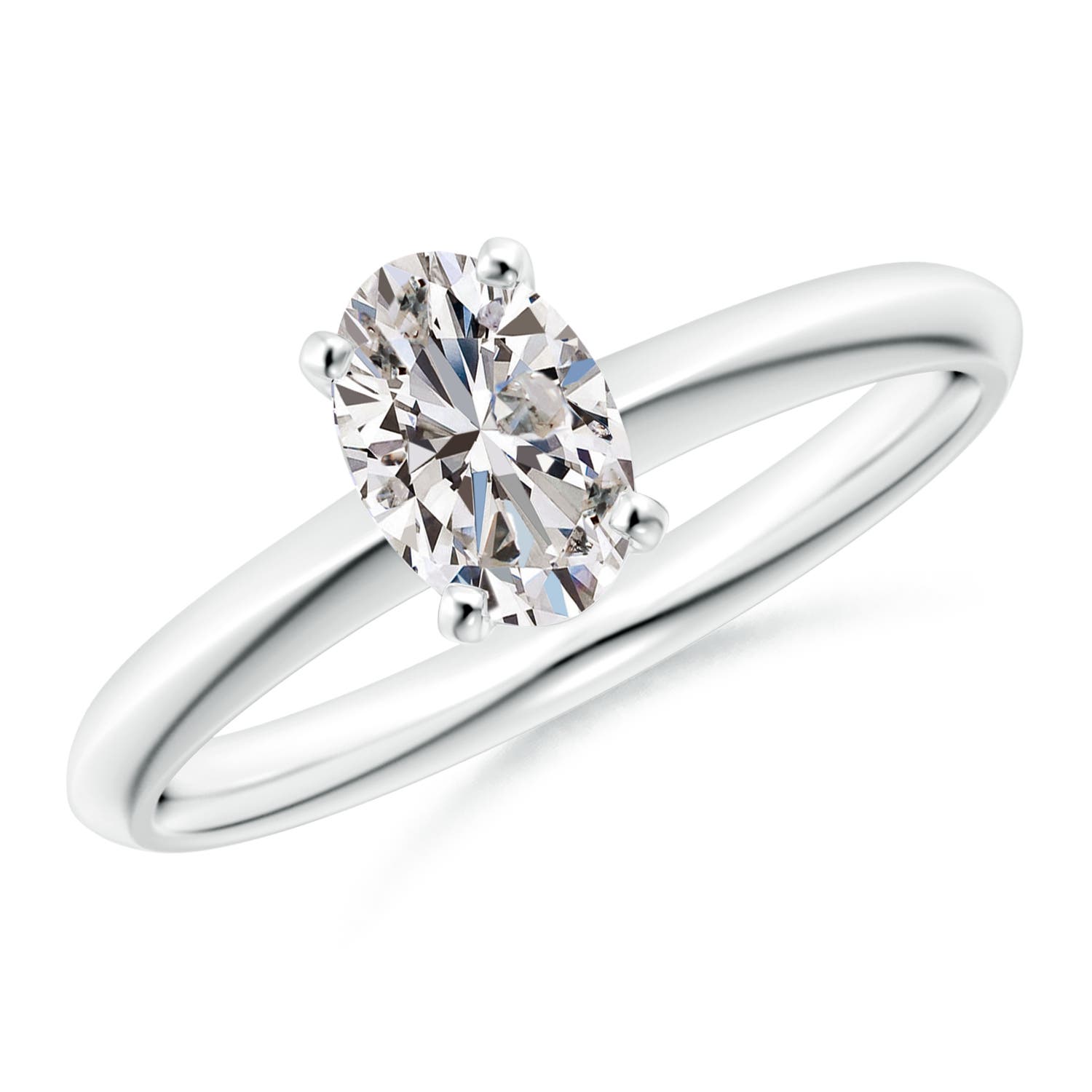 I-J, I1-I2 / 0.76 CT / 14 KT White Gold