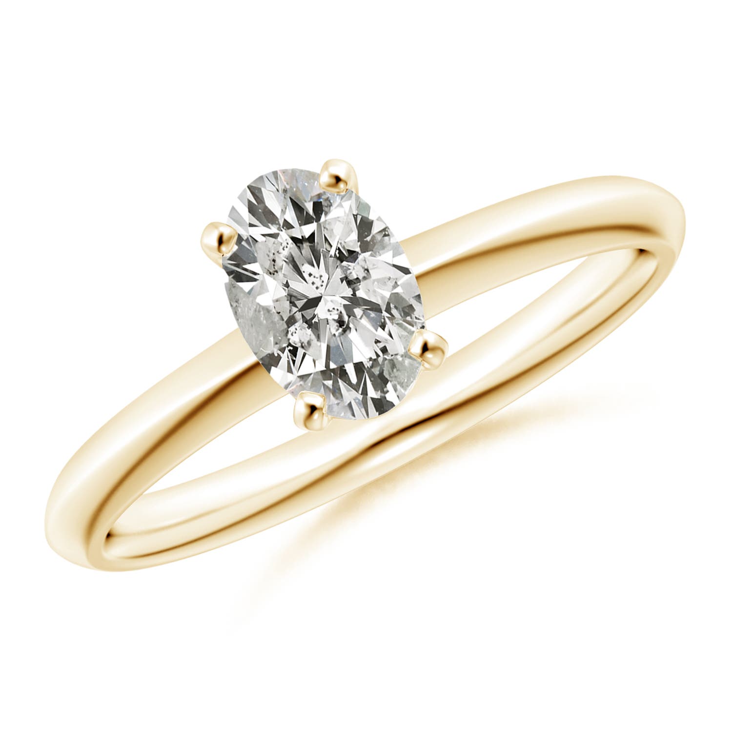 K, I3 / 0.76 CT / 14 KT Yellow Gold