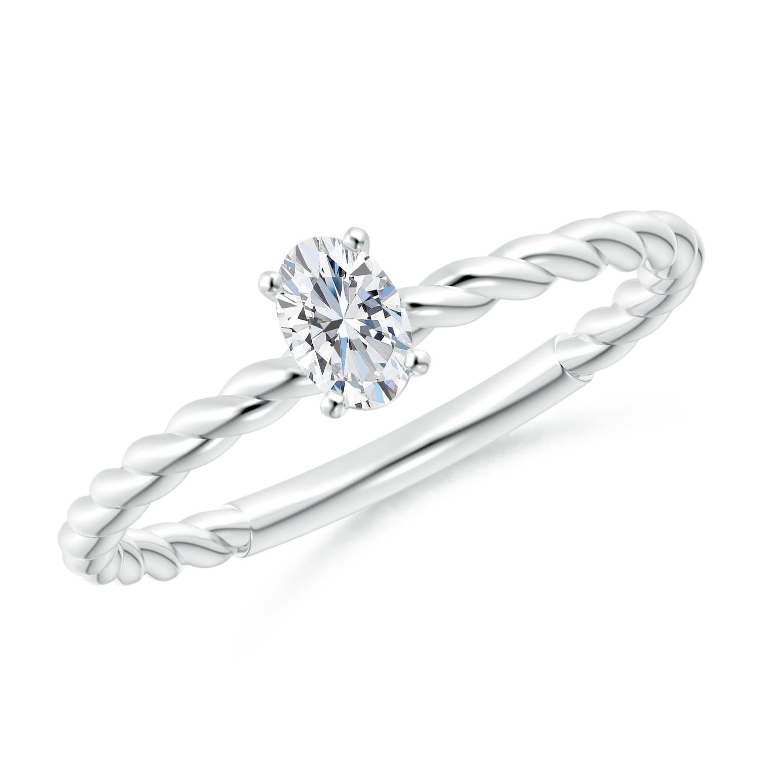 G, VS2 / 0.21 CT / 14 KT White Gold