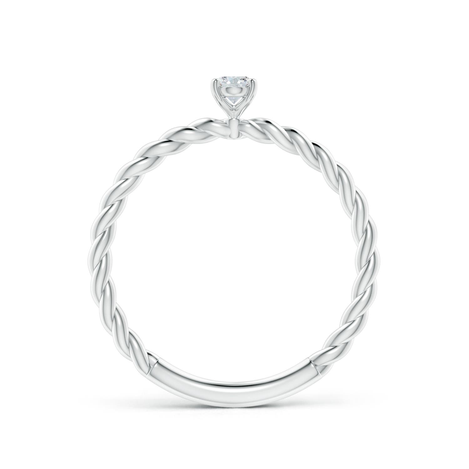 G, VS2 / 0.21 CT / 14 KT White Gold