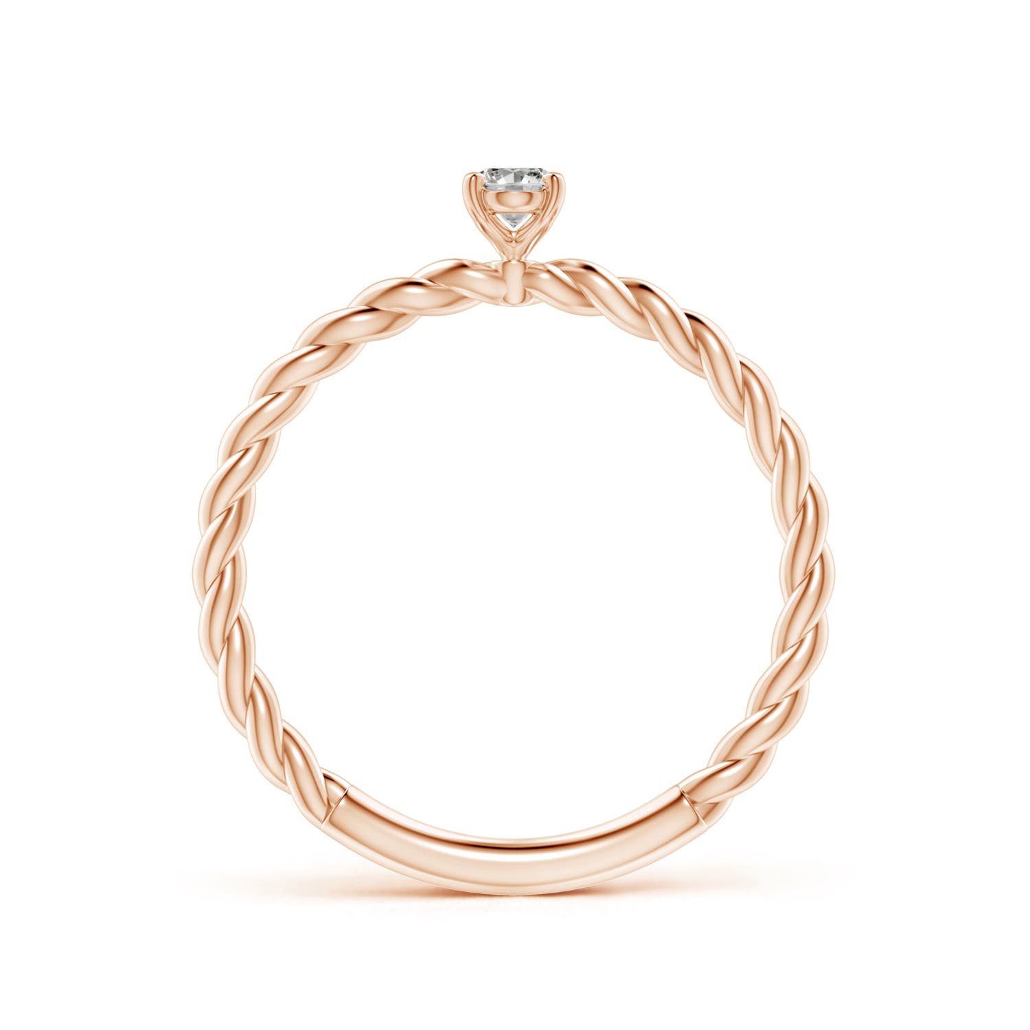 K, I3 / 0.21 CT / 14 KT Rose Gold