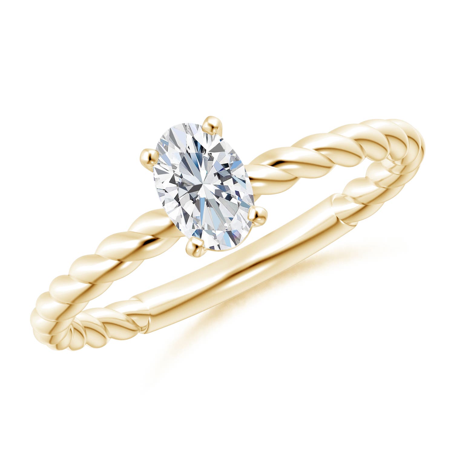 G, VS2 / 0.43 CT / 14 KT Yellow Gold