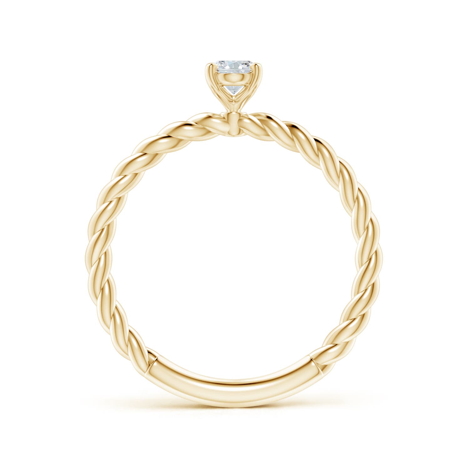 G, VS2 / 0.43 CT / 14 KT Yellow Gold