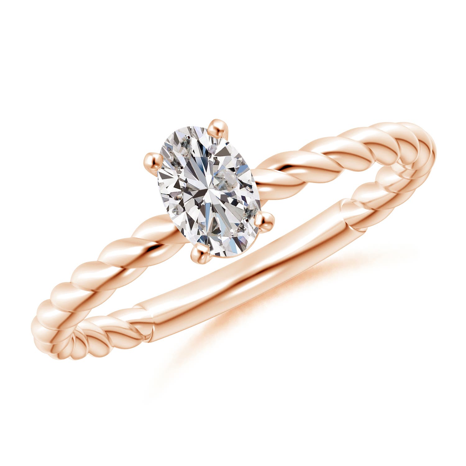 I-J, I1-I2 / 0.43 CT / 14 KT Rose Gold