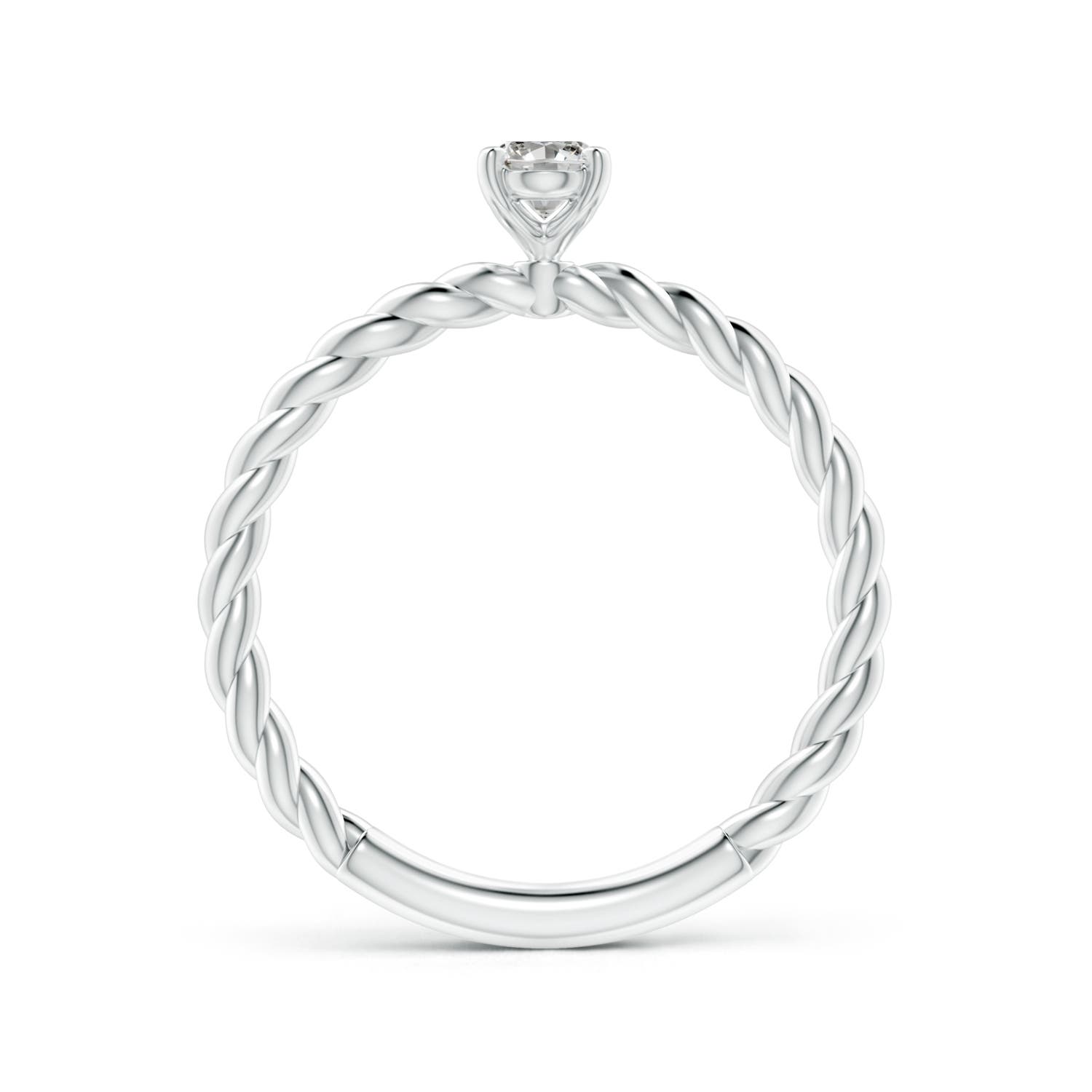 K, I3 / 0.43 CT / 14 KT White Gold