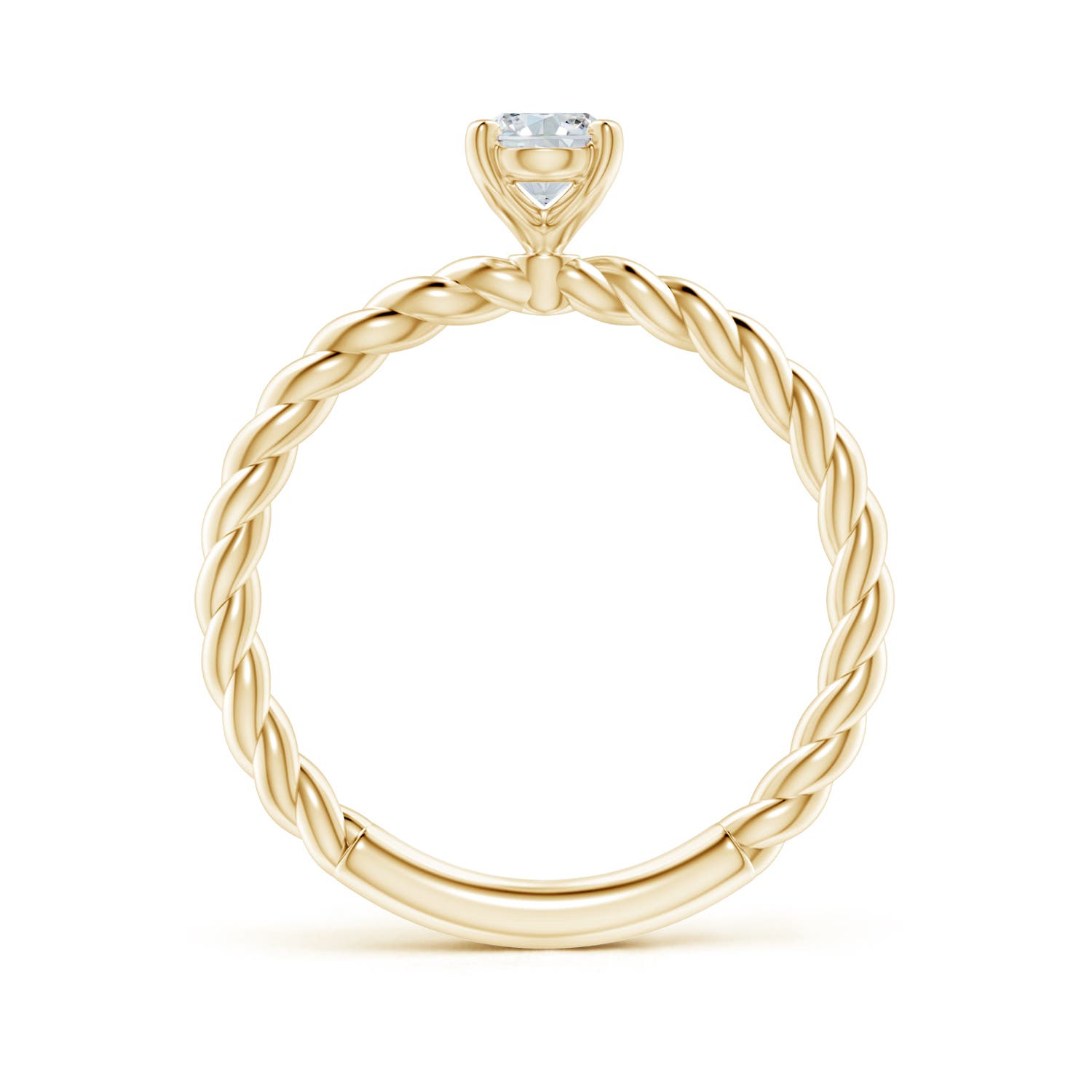 G, VS2 / 0.76 CT / 14 KT Yellow Gold